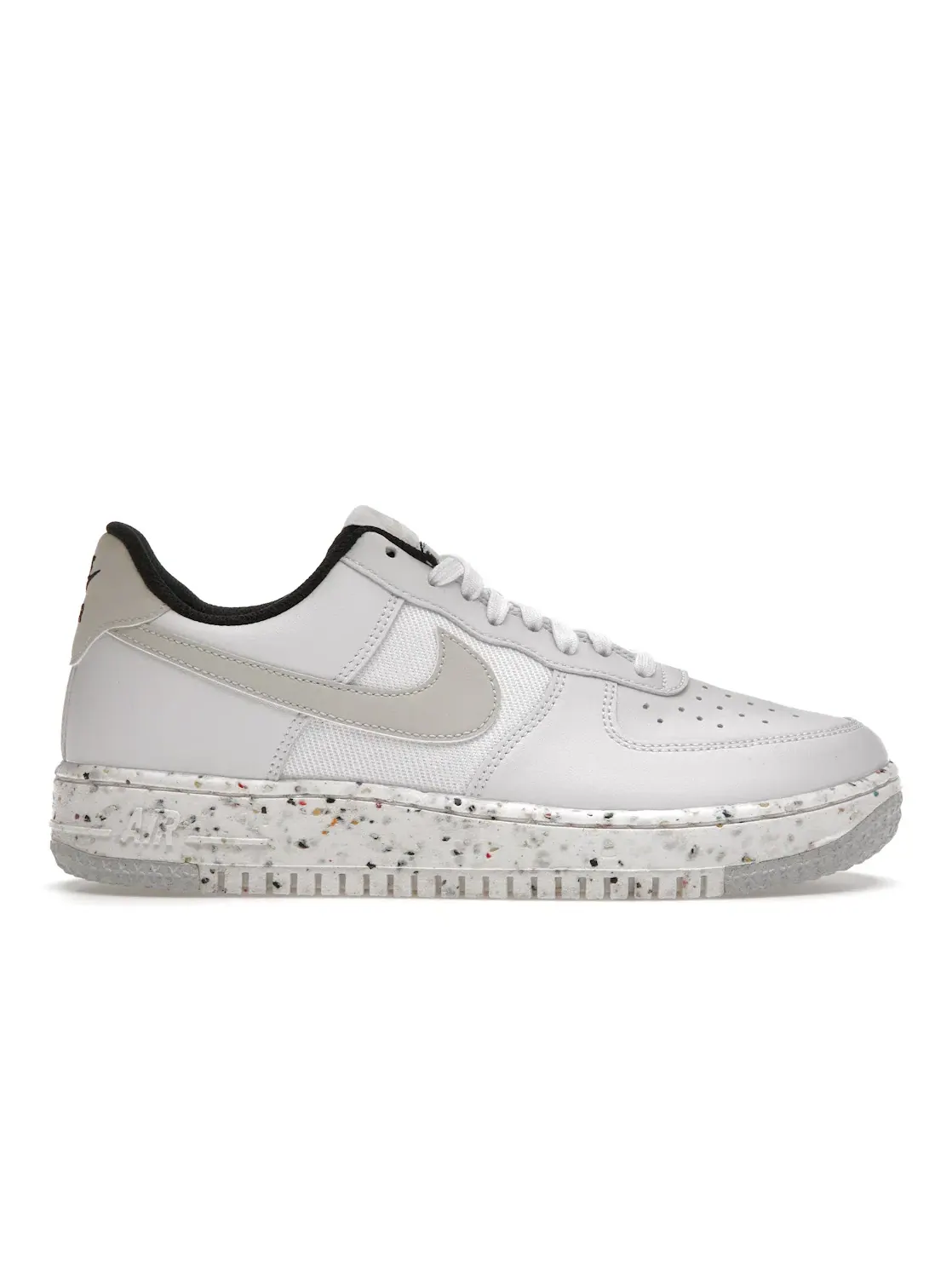 Мужские кроссовки с длинным шнурком Nike Air Force 1 Low Crater — изображение 1 из 4, белый//черный/светлый