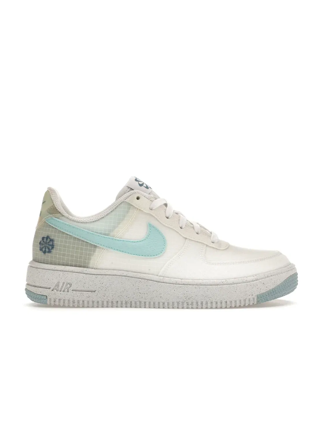 Детские кроссовки Lifestyle Nike Air Force 1 Low Crater — изображение 1 из 4, белый/синий