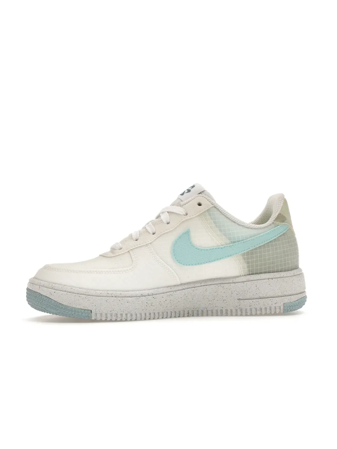 Детские кроссовки Lifestyle Nike Air Force 1 Low Crater — изображение 3 из 4, белый/синий