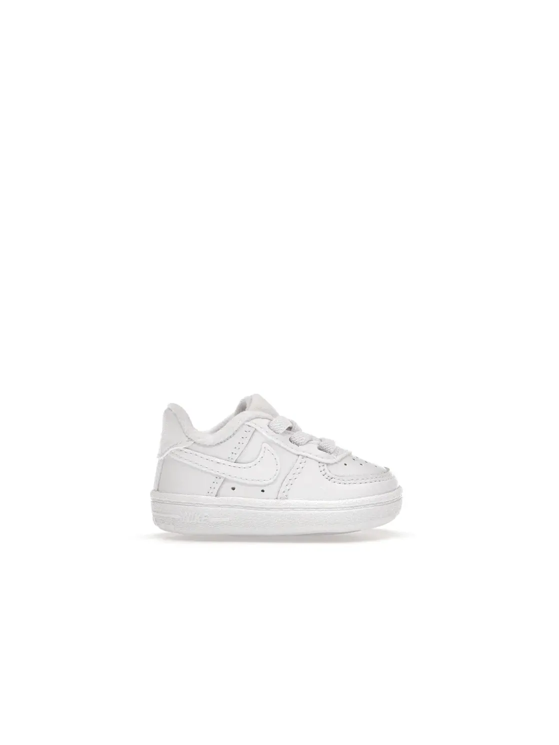 Детские кроссовки с закрытыми носками Nike Air Force 1 Low Crib — изображение 1 из 4, белый/белый