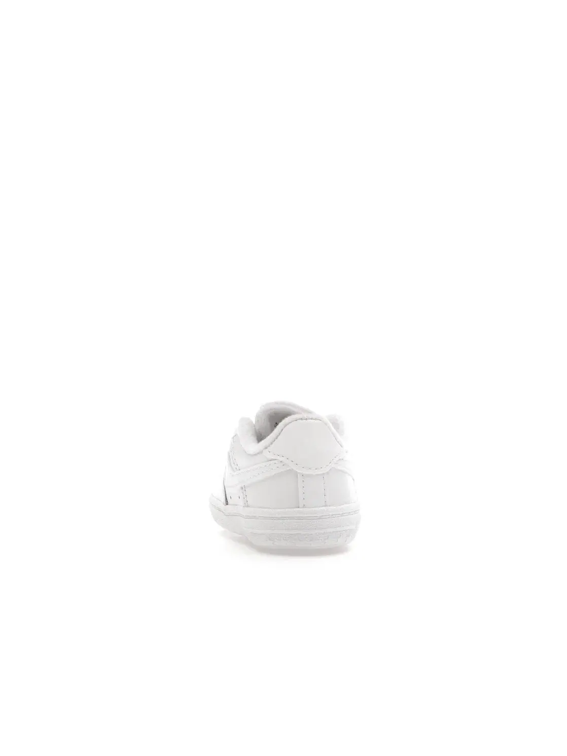 Детские кроссовки с закрытыми носками Nike Air Force 1 Low Crib — изображение 4 из 4, белый/белый
