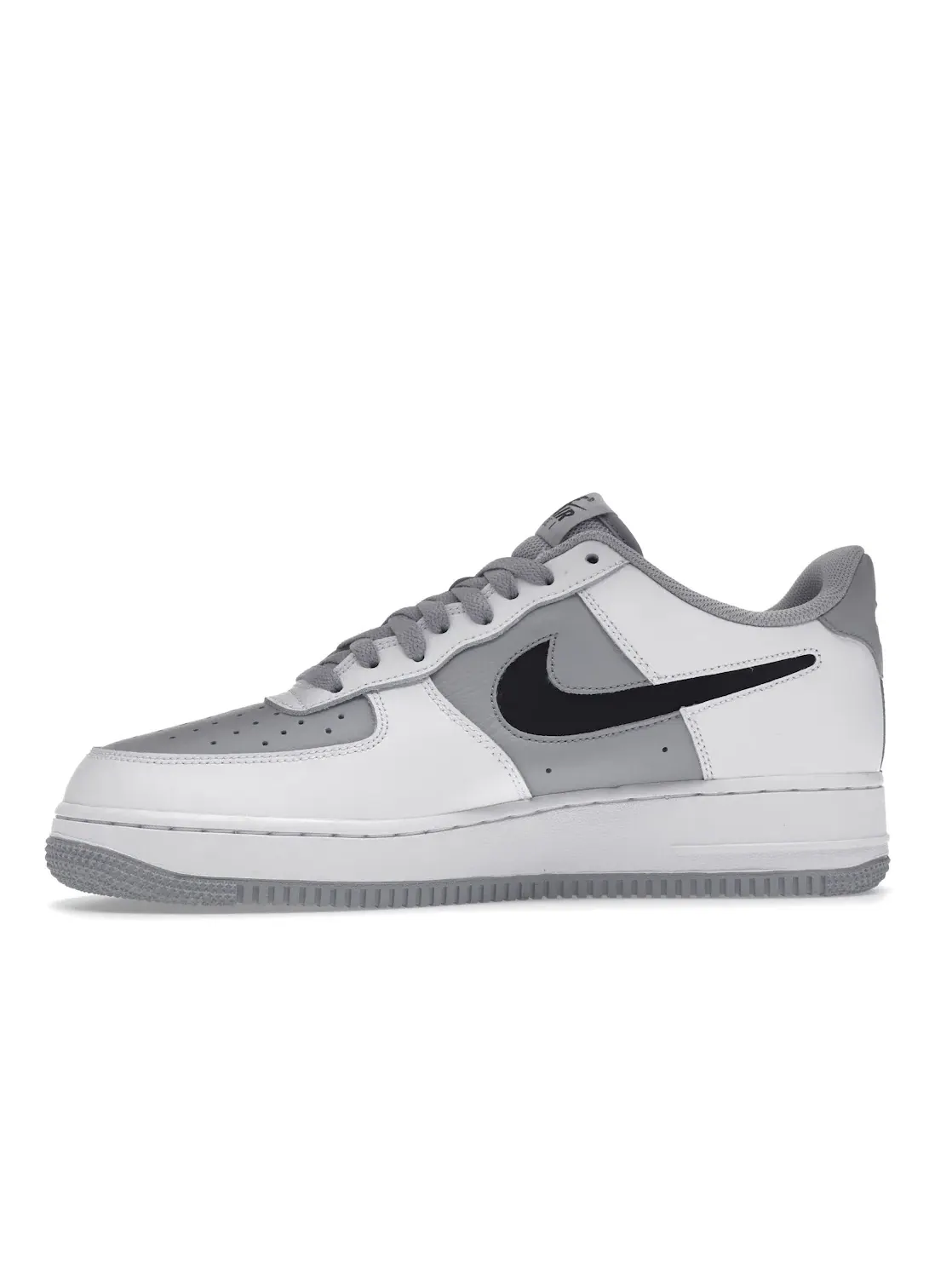 Мужские кроссовки Lifestyle Nike Air Force 1 Low Cut-Out — изображение 3 из 4, белый/серый/черный