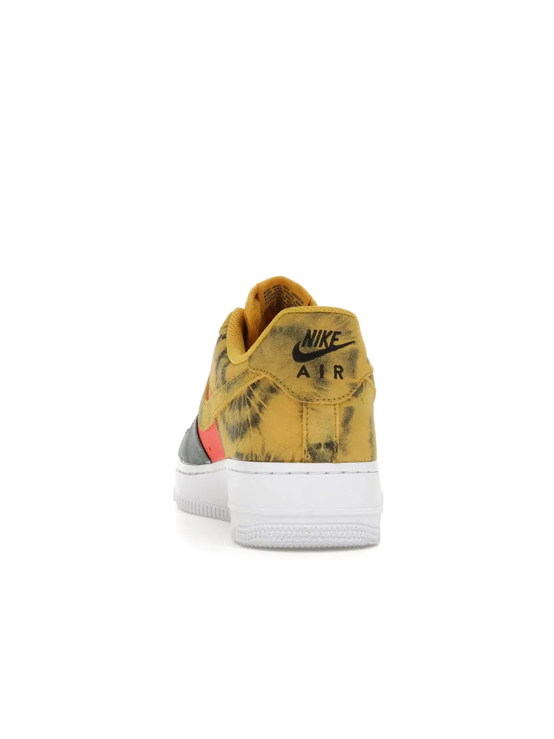 Мужские кроссовки Lifestyle с принтом Nike Air Force 1 Low Tie Dye Dark Sulphur — изображение 4 из 4, темный/темный-оранжевый