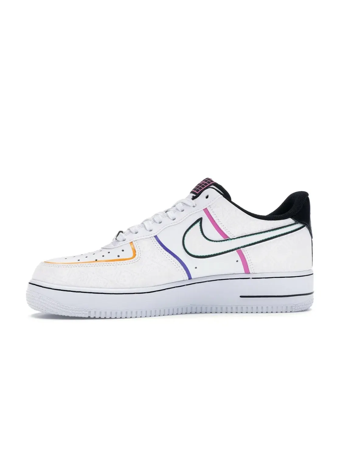 Мужские кроссовки с принтом Nike Air Force 1 Low Day of the Dead — изображение 3 из 4, белый/черный-мульти