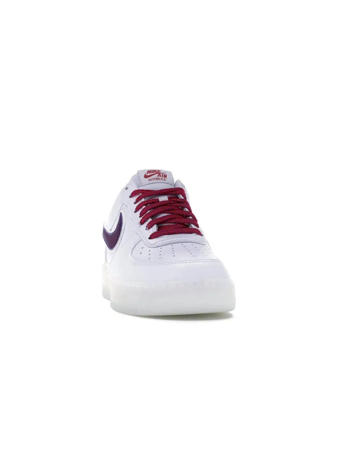 Мужские кроссовки с принтом Nike Air Force 1 Low De Lo Mio — изображение 2 из 4, белый/белый--красный