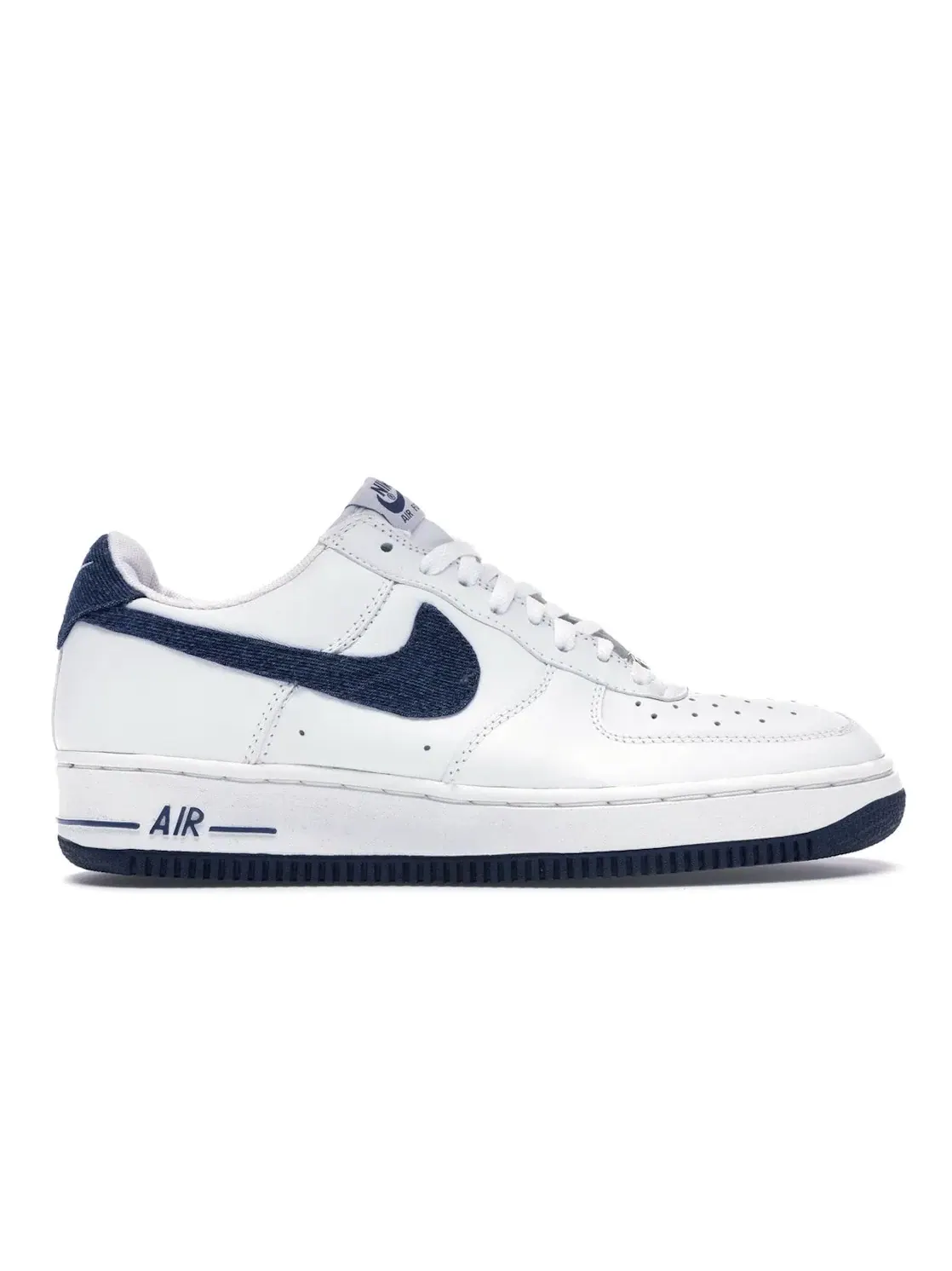 Мужские кроссовки Lifestyle Nike Air Force 1 Low — изображение 1 из 4, белый/темно-синий