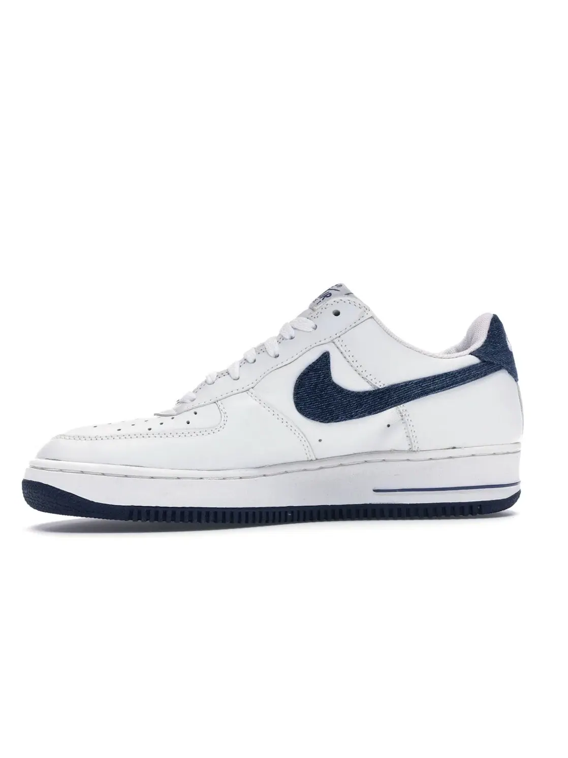 Мужские кроссовки Lifestyle Nike Air Force 1 Low — изображение 3 из 4, белый/темно-синий