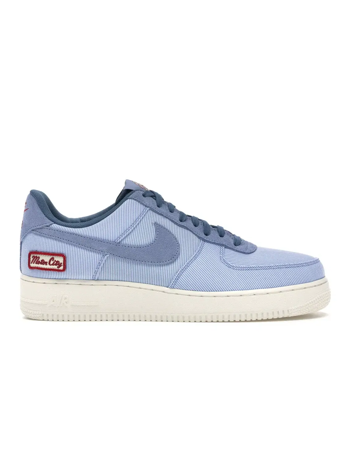 Мужские кроссовки с принтом Nike Air Force 1 Low — изображение 1 из 4, индиго/индиго---красный