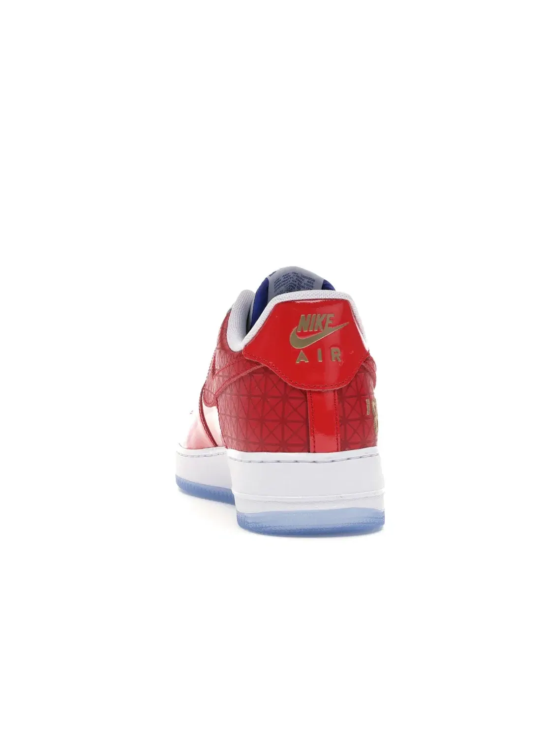Мужские кроссовки Lifestyle с дизайном Nike Air Force 1 Low Nike — изображение 4 из 4, красный/белый--красный