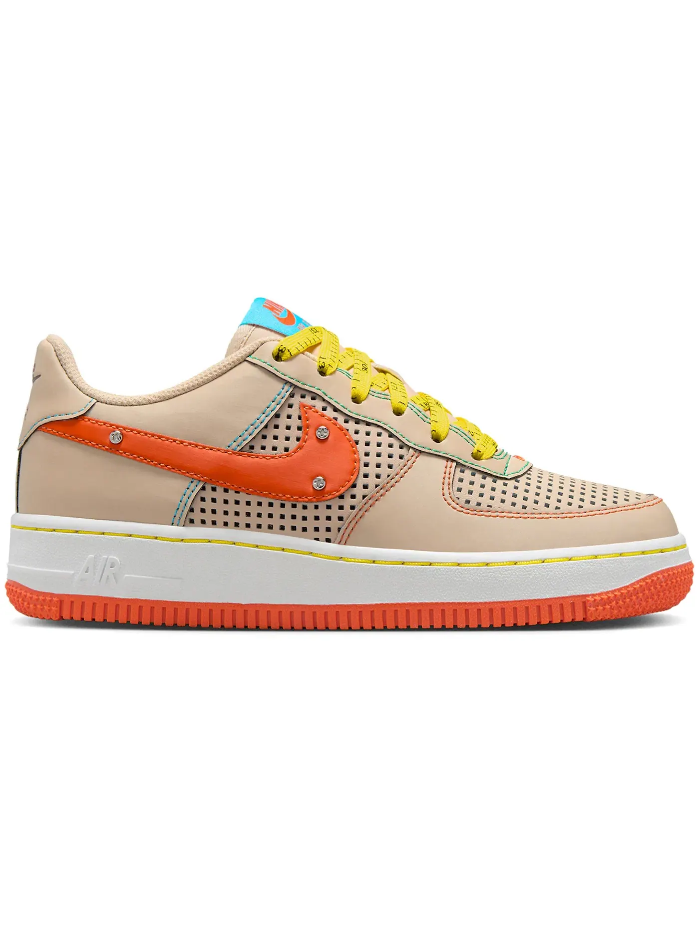 Детские кроссовки с низким верхом Nike Air Force 1 Low — изображение 1 из 1, оранжевый