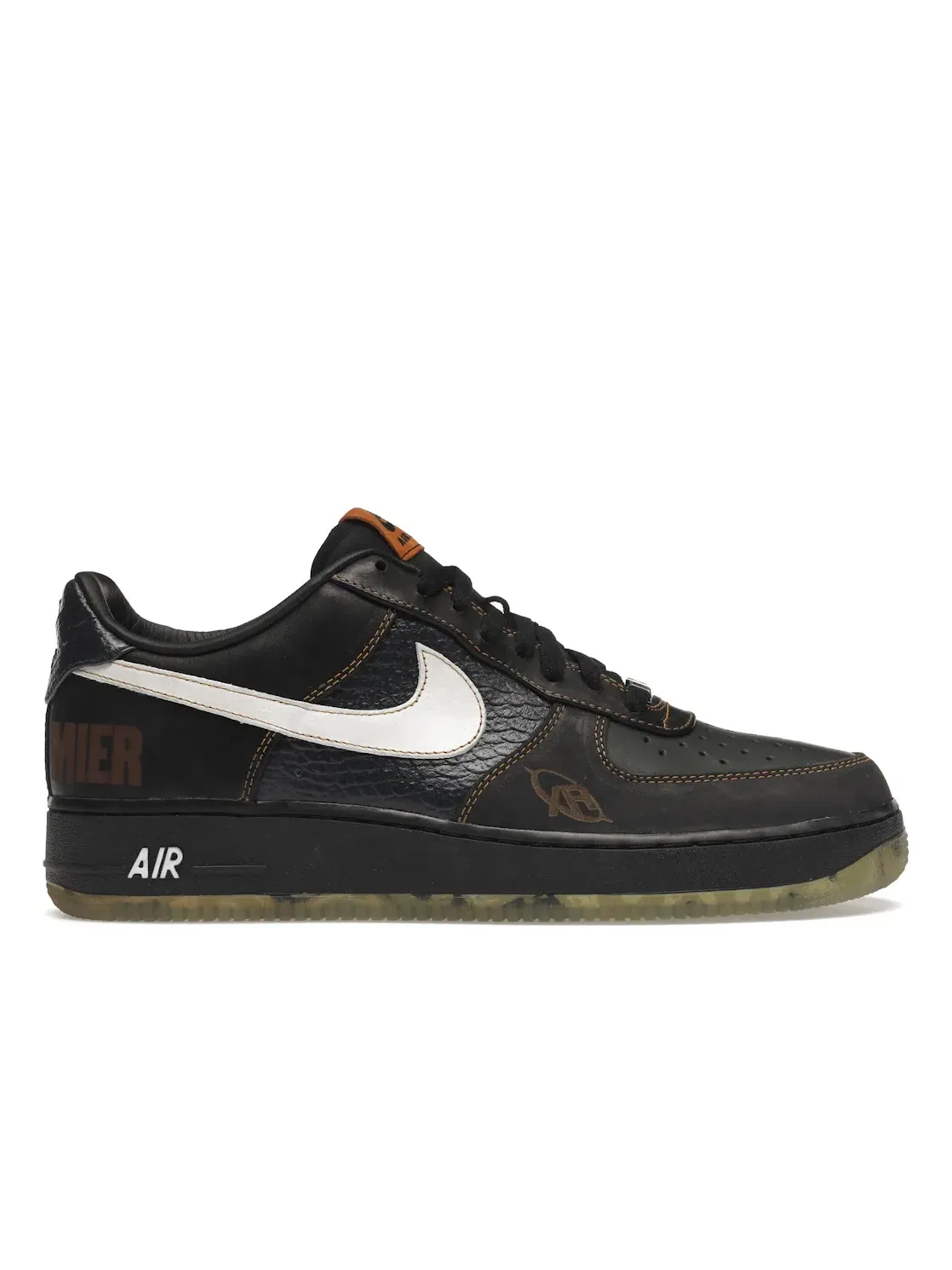 Мужские кроссовки Lifestyle Nike Air Force 1 Low — изображение 1 из 4, черный/белый-черный
