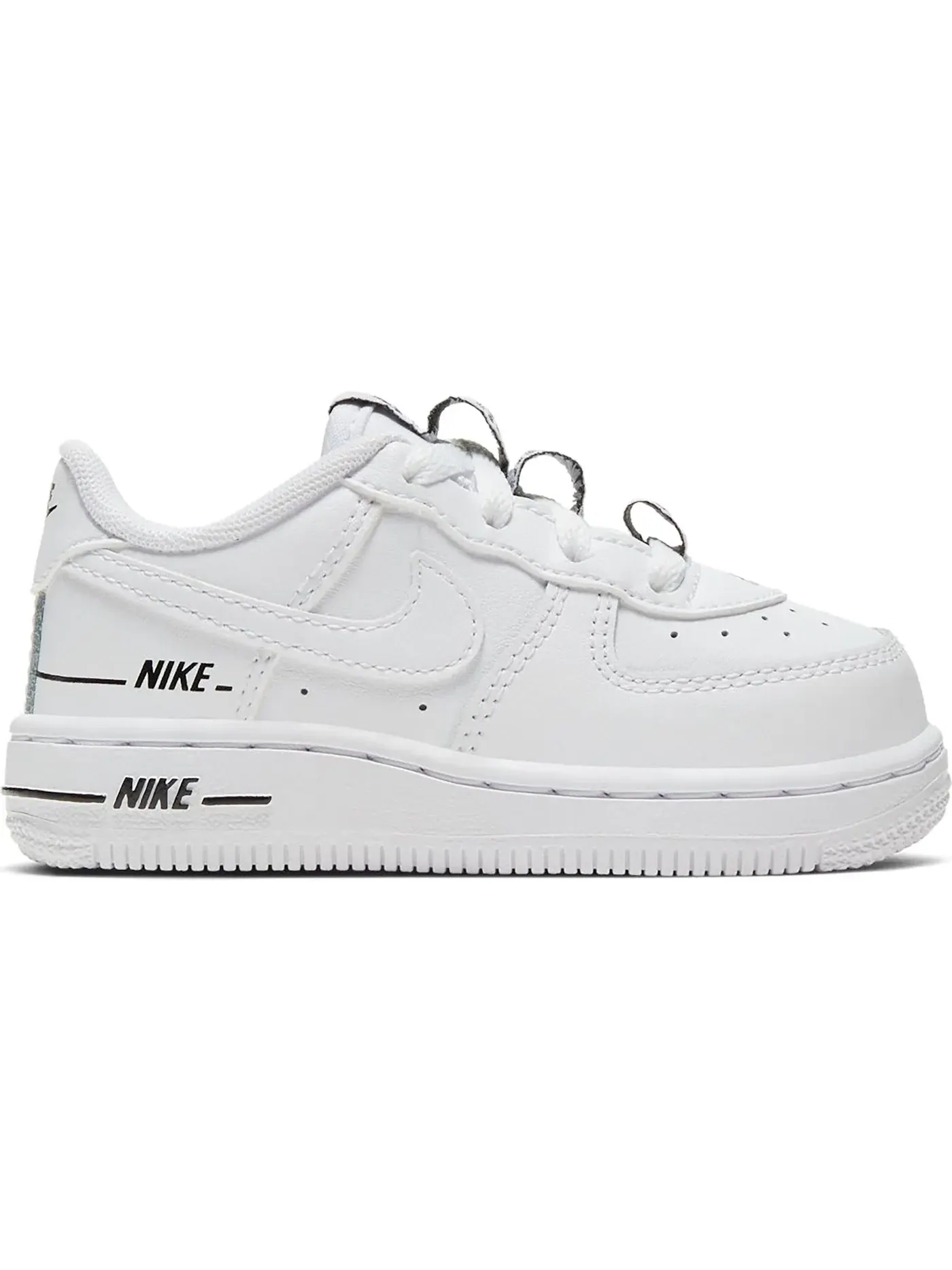 Детские кроссовки Lifestyle Nike Air Force 1 Low — изображение 1 из 1, белый/черный-белый