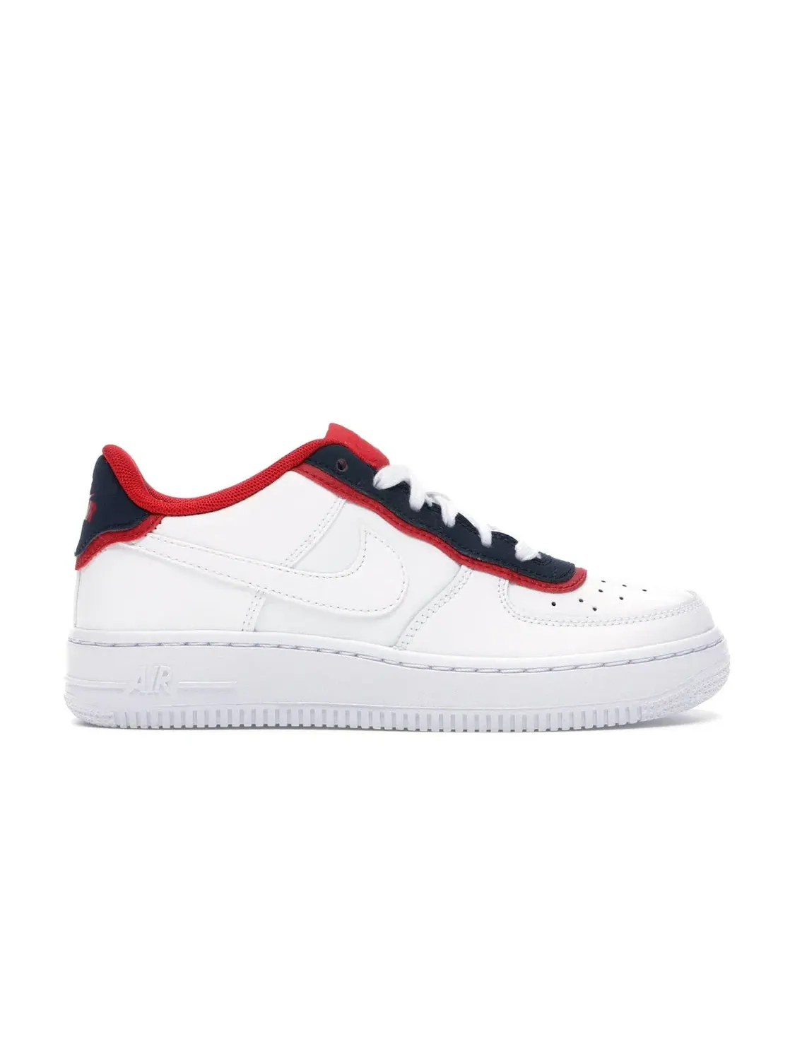 Детские кроссовки Nike Air Force 1 Low — изображение 1 из 4, белый/-красный-белый