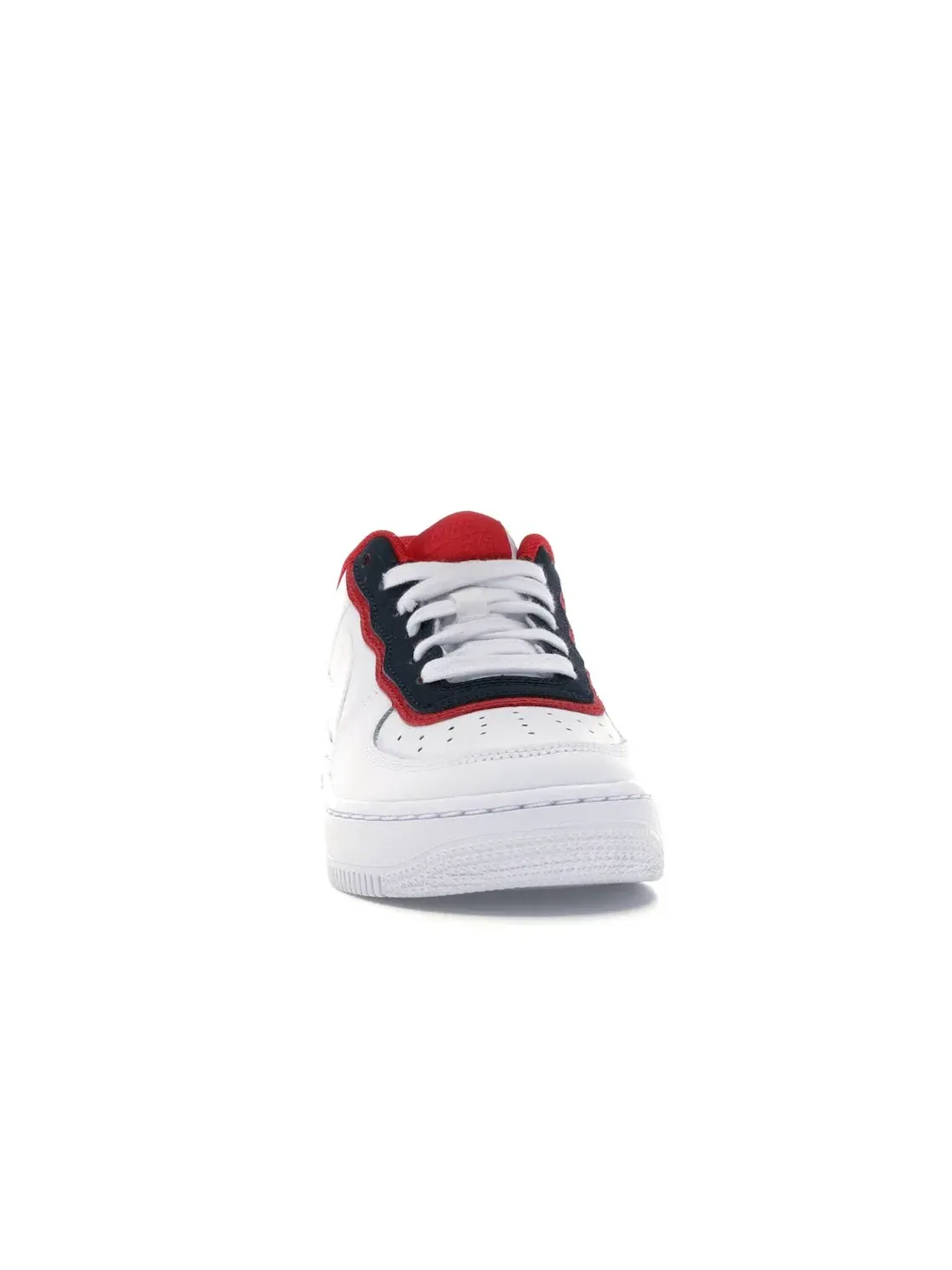 Детские кроссовки Nike Air Force 1 Low — изображение 2 из 4, белый/-красный-белый