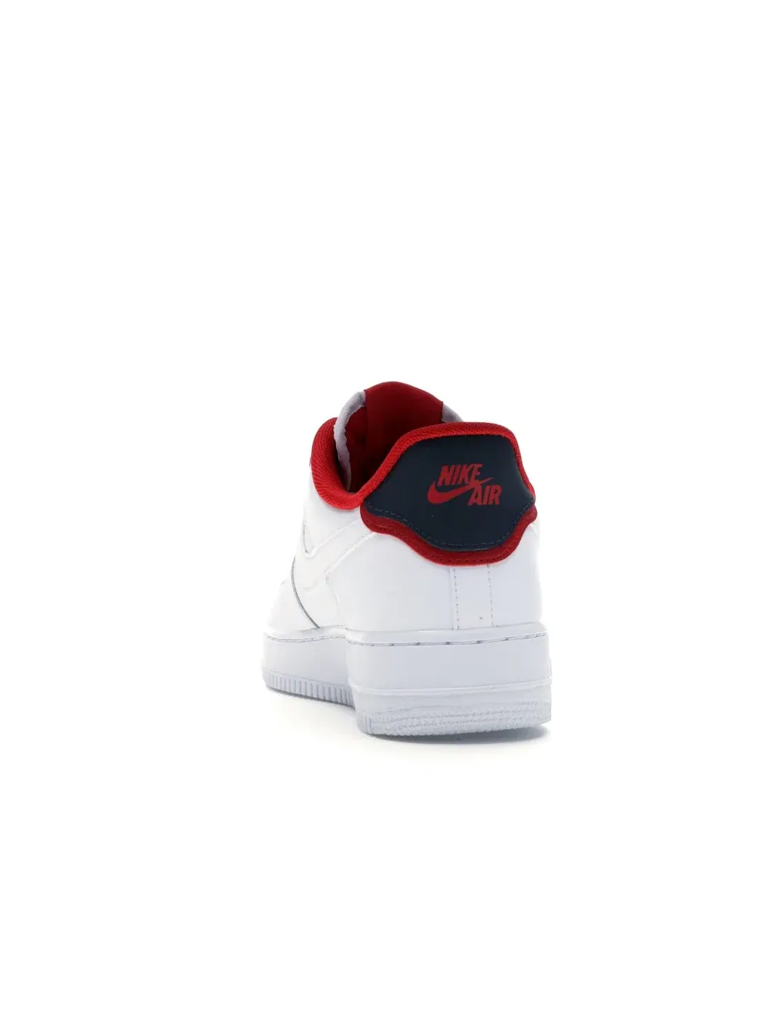 Мужские кроссовки с двуслойным дизайном Nike Air Force 1 Low Nike — изображение 4 из 4, белый/-красный-белый