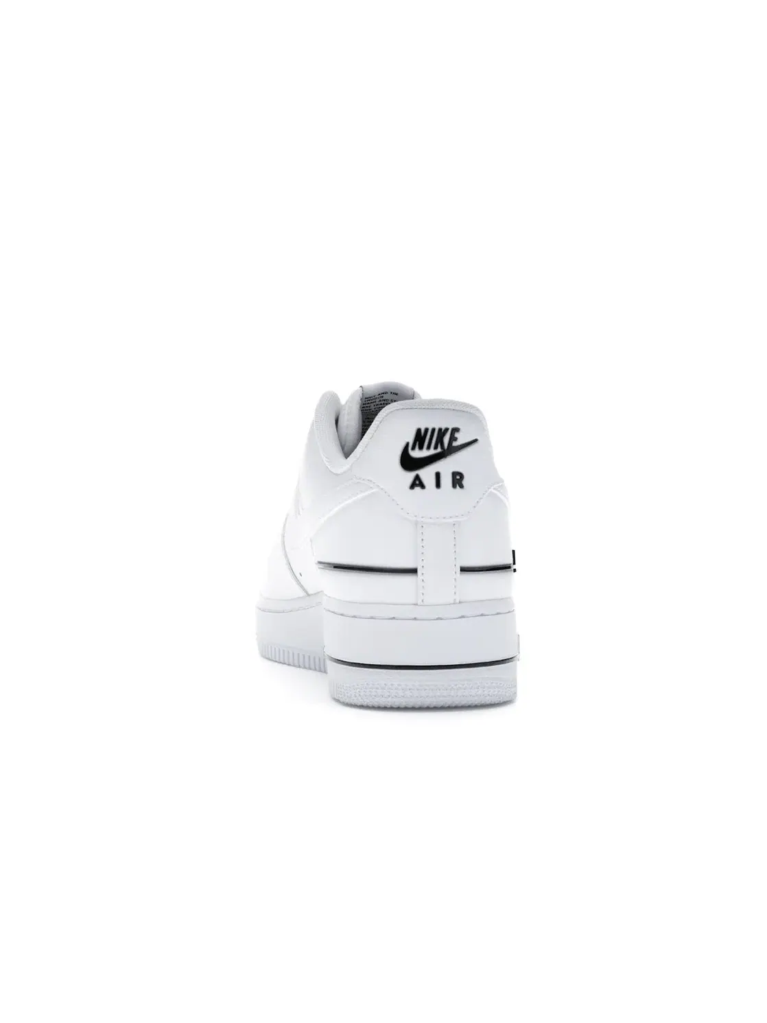 Мужские кроссовки с кожаным верхом Nike Air Force 1 Low — изображение 4 из 4, белый/белый-черный