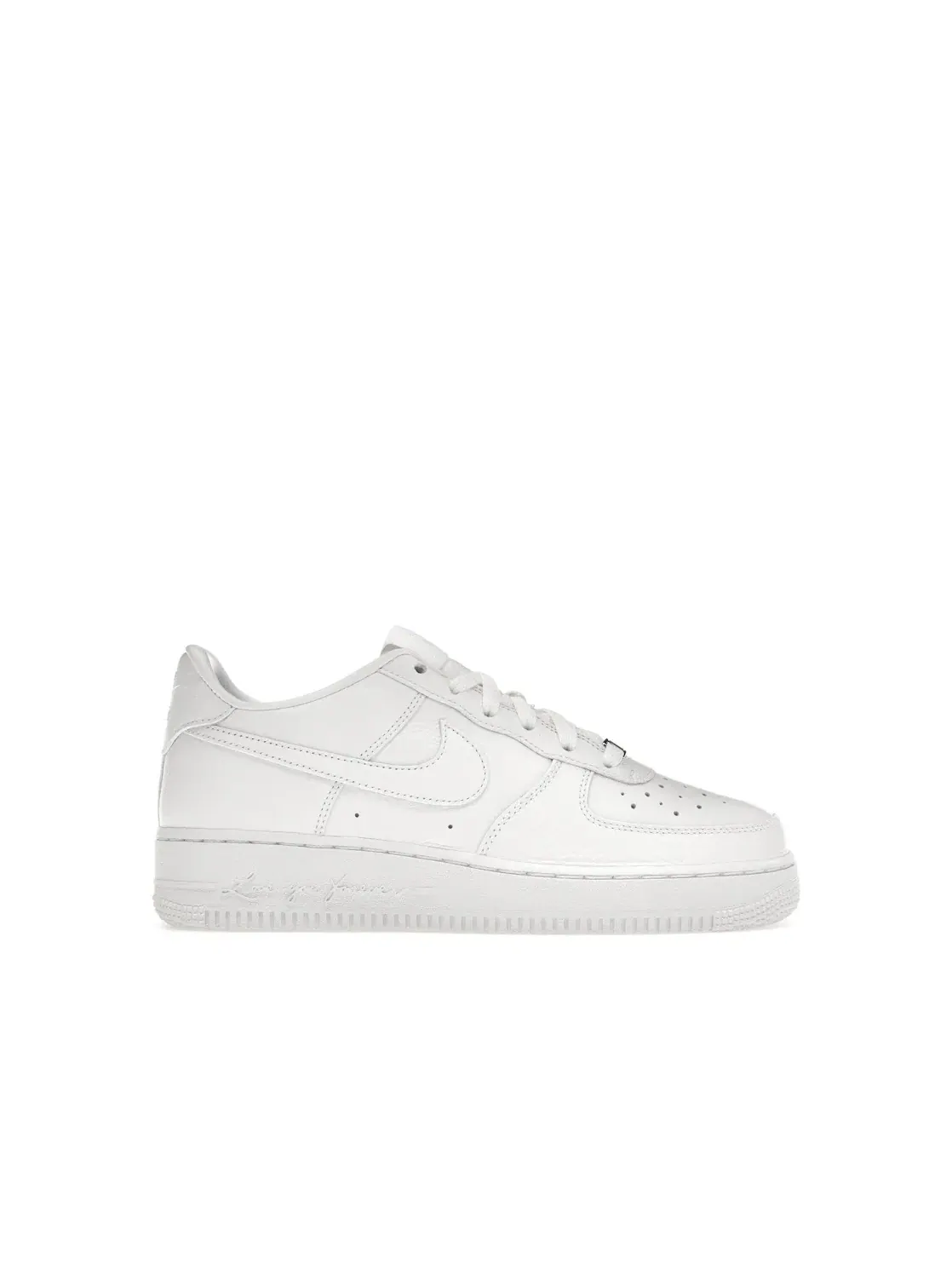Детские кроссовки для мальчиков с перфорированным носком Nike Air Force 1 Low NOCTA — изображение 1 из 4, белый/белый//белый