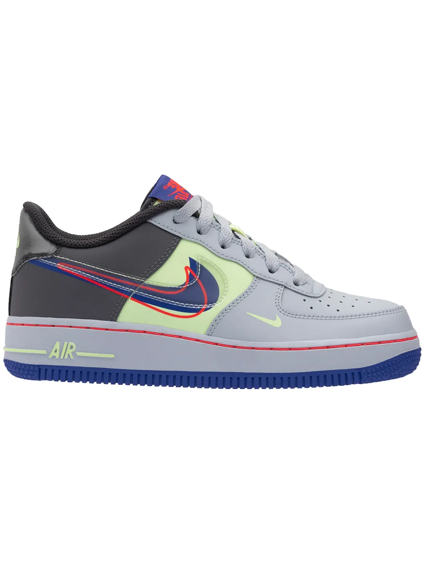 Детские кроссовки Lifestyle Nike Air Force 1 Low — изображение 1 из 1, платиновый/фиолетовый
