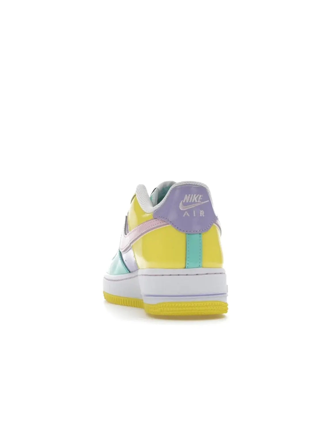 Детские кроссовки Lifestyle Nike Air Force 1 Low — изображение 4 из 4, желтый розовый белый