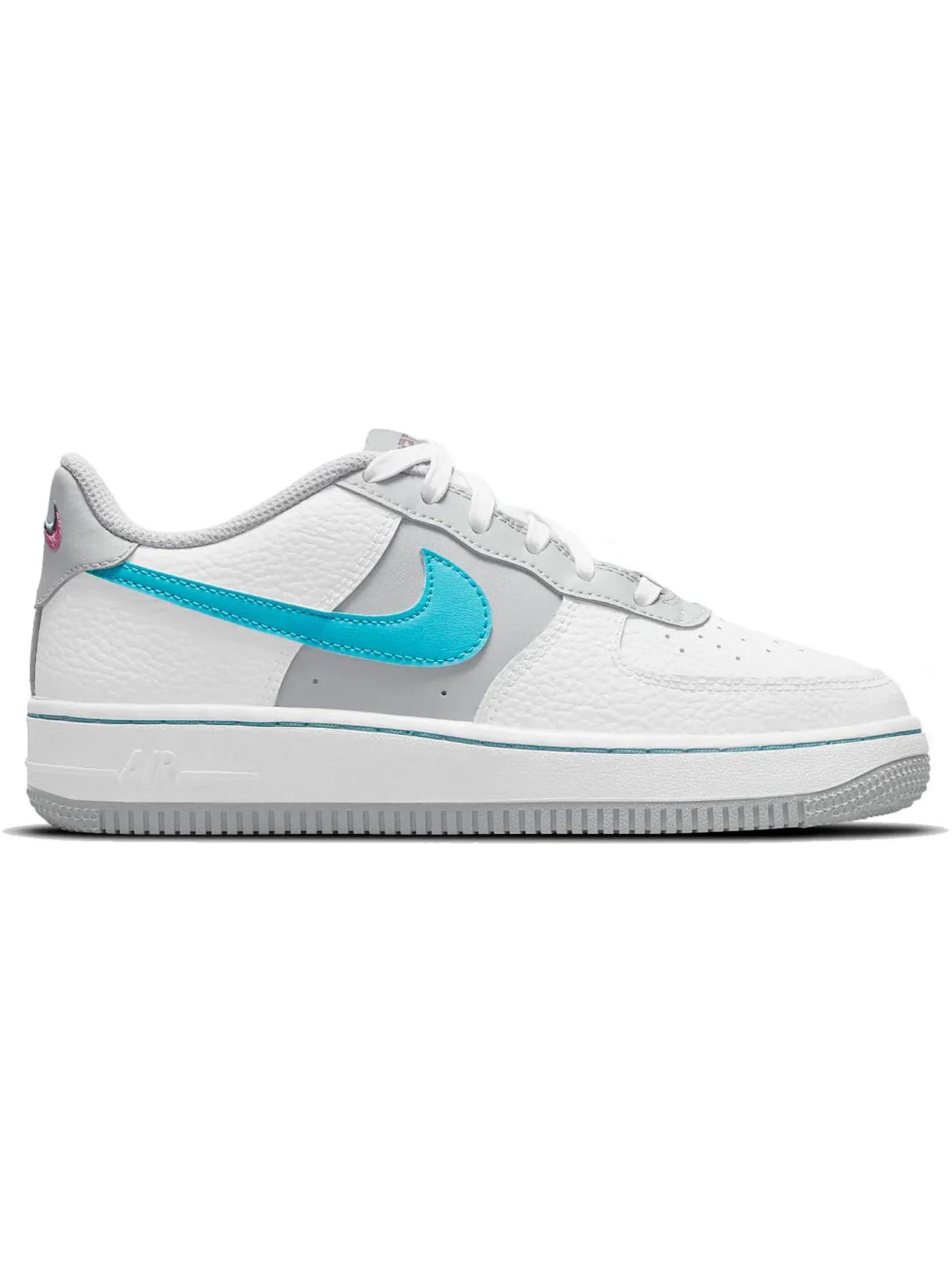 Детские кроссовки Lifestyle Nike Air Force 1 Low EMB — изображение 1 из 1, белый/серый//синий