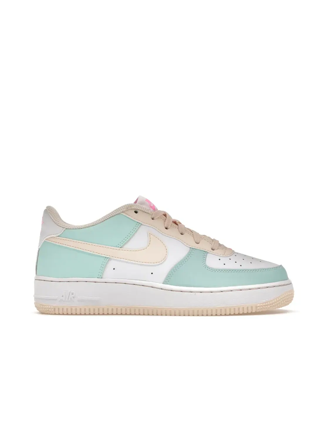 Детские кроссовки Lifestyle Nike Air Force 1 Low — изображение 1 из 4, белый-розовый