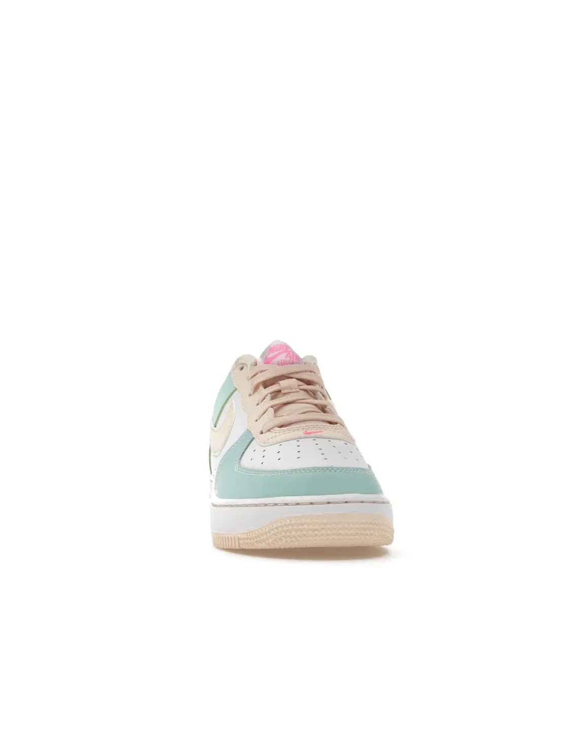 Детские кроссовки Lifestyle Nike Air Force 1 Low — изображение 2 из 4, белый-розовый