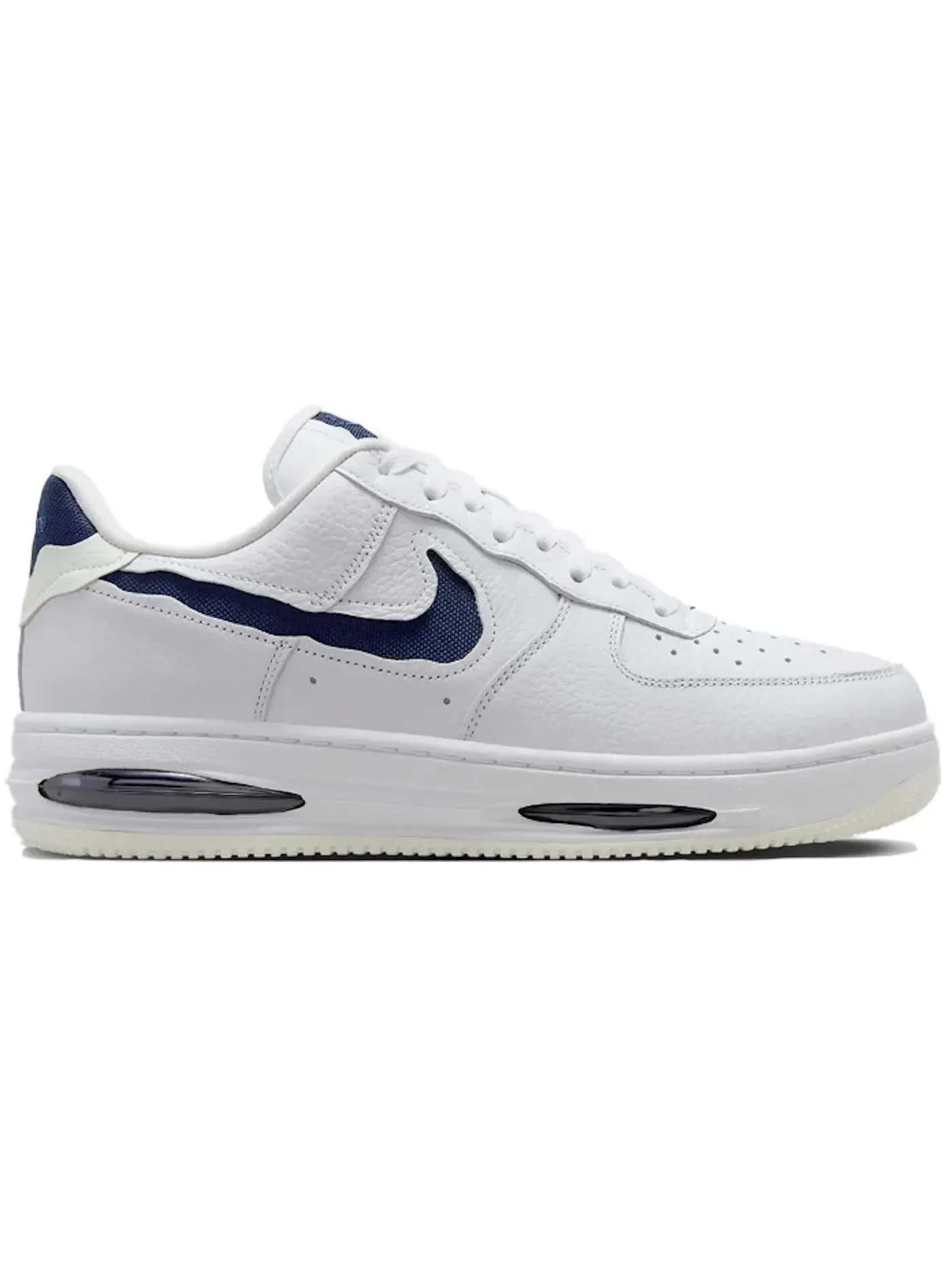 Мужские кроссовки Lifestyle Nike Air Force 1 Low Evo — изображение 1 из 1, белый/белый/темно-синий