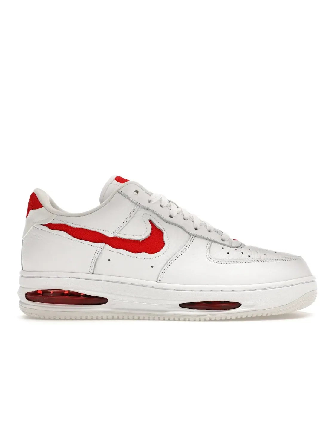 Мужские кроссовки Lifestyle с обновленной амортизацией Nike Air Force 1 Low Evo — изображение 1 из 4, белый/красный
