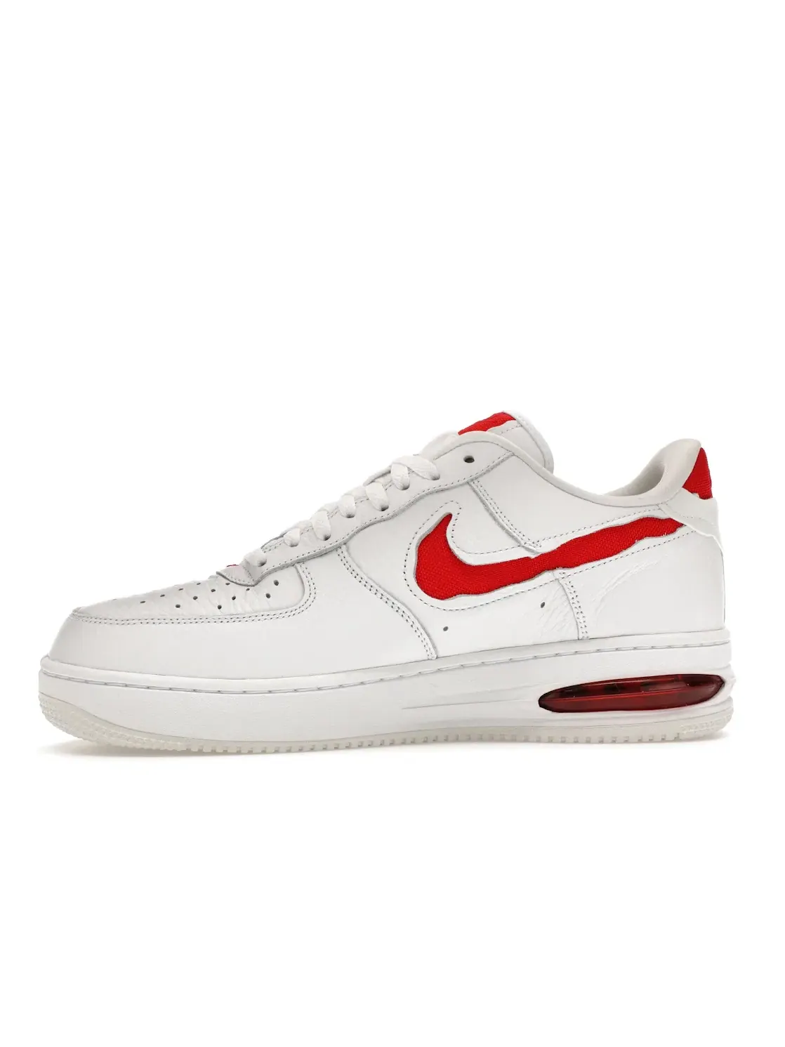 Мужские кроссовки Lifestyle с обновленной амортизацией Nike Air Force 1 Low Evo — изображение 3 из 4, белый/красный