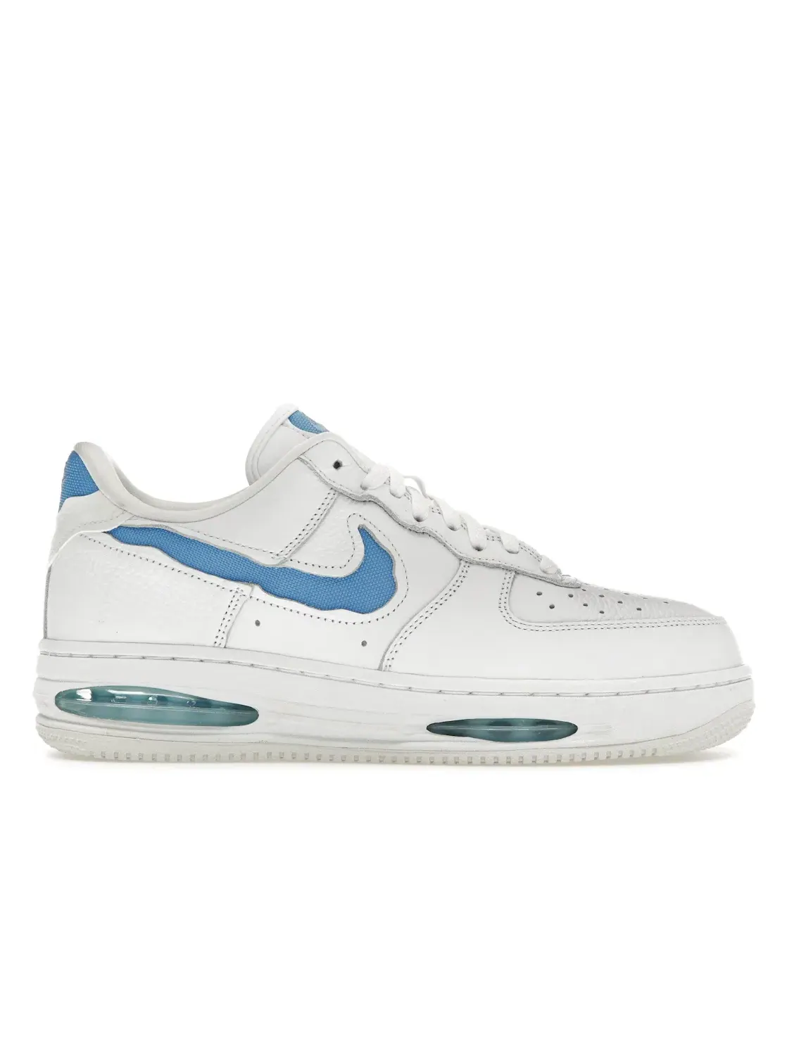 Мужские кроссовки с низким верхом Nike Air Force 1 Low Evo Nike — изображение 1 из 4, белый белый синий