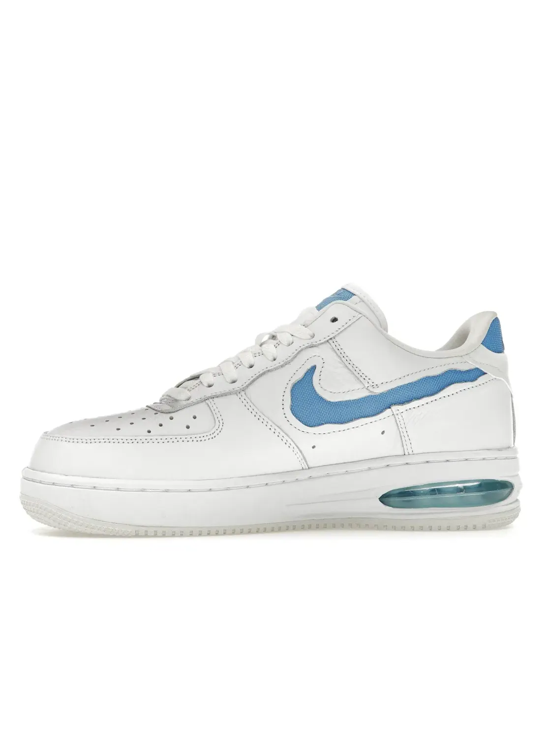 Мужские кроссовки с низким верхом Nike Air Force 1 Low Evo Nike — изображение 3 из 4, белый белый синий
