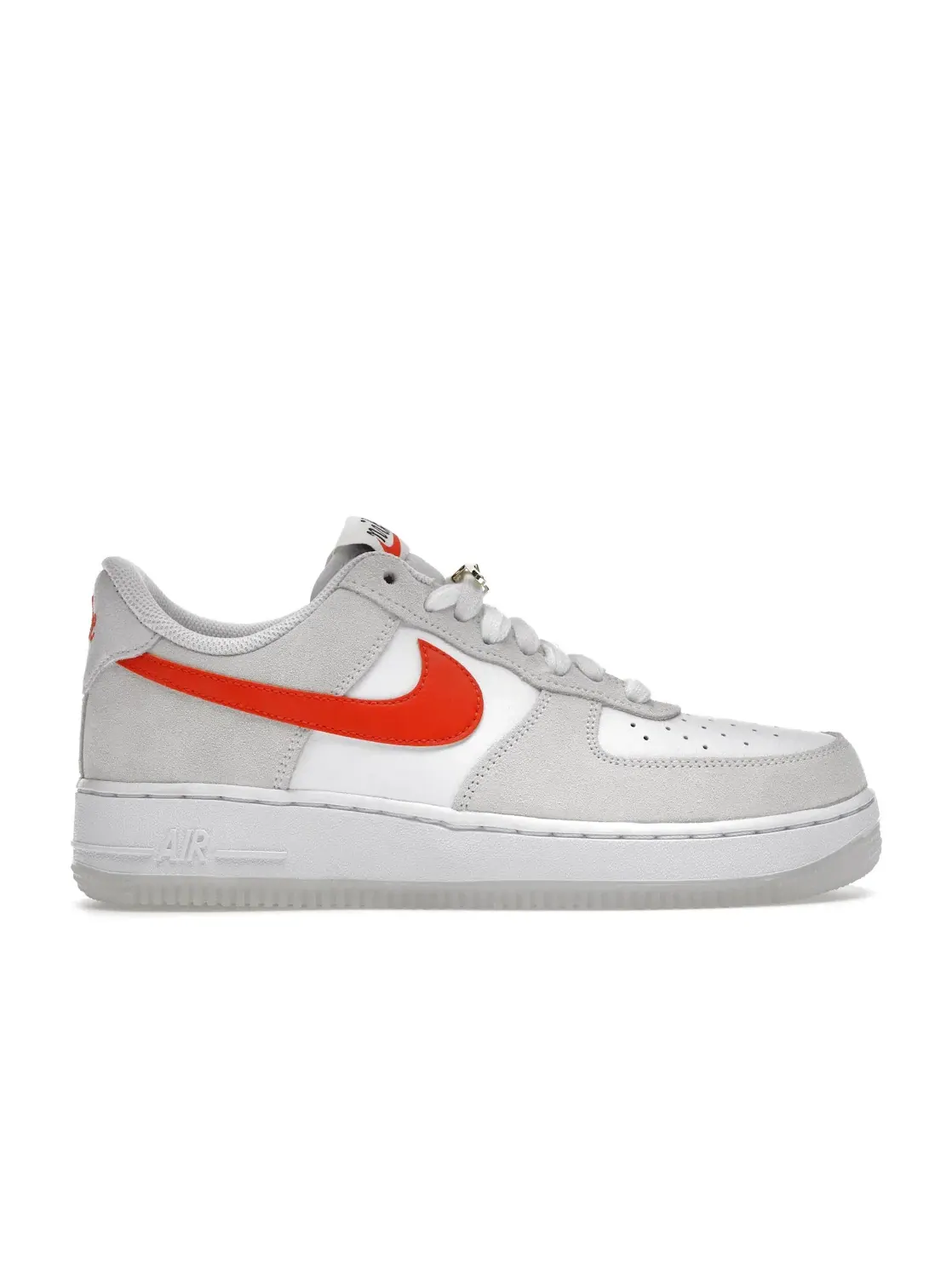 Женские кроссовки с кожаным верхом Nike Air Force 1 Low — изображение 1 из 4, кремовый/оранжевый