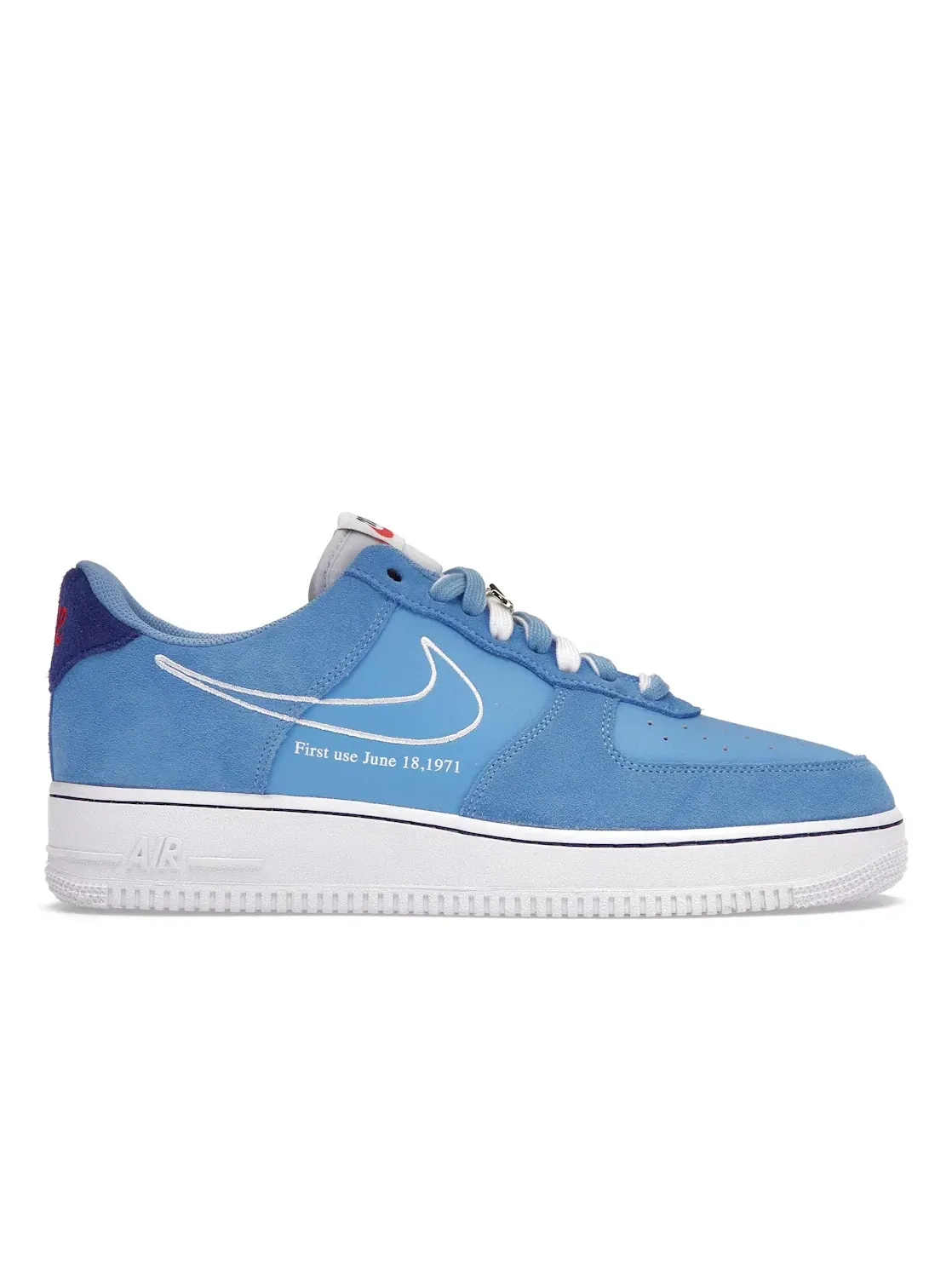 Мужские кроссовки с замшевыми накладками Nike Air Force 1 Low — изображение 1 из 4