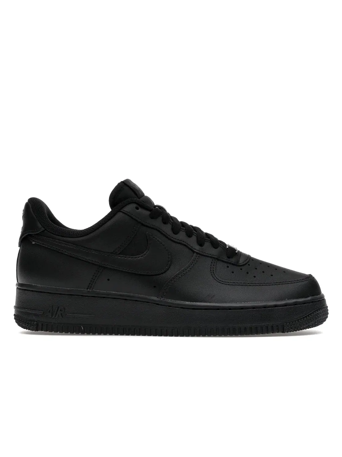 Мужские кроссовки с удобной системой шнуровки Nike Air Force 1 Low Flyease Nike — изображение 1 из 4, черный/черный/черный