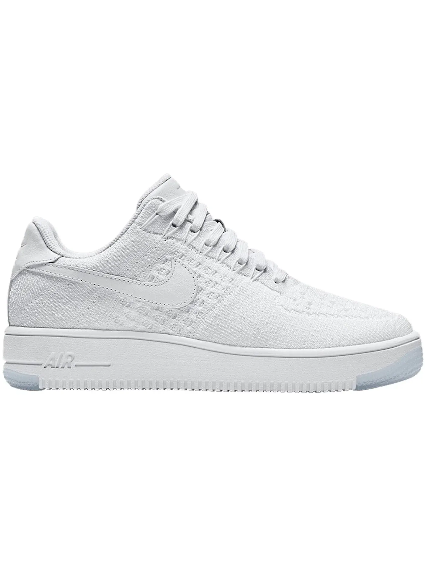 Женские кроссовки Lifestyle с технологией Flyknit Nike Air Force 1 Low Flyknit — изображение 1 из 1, белый/белый