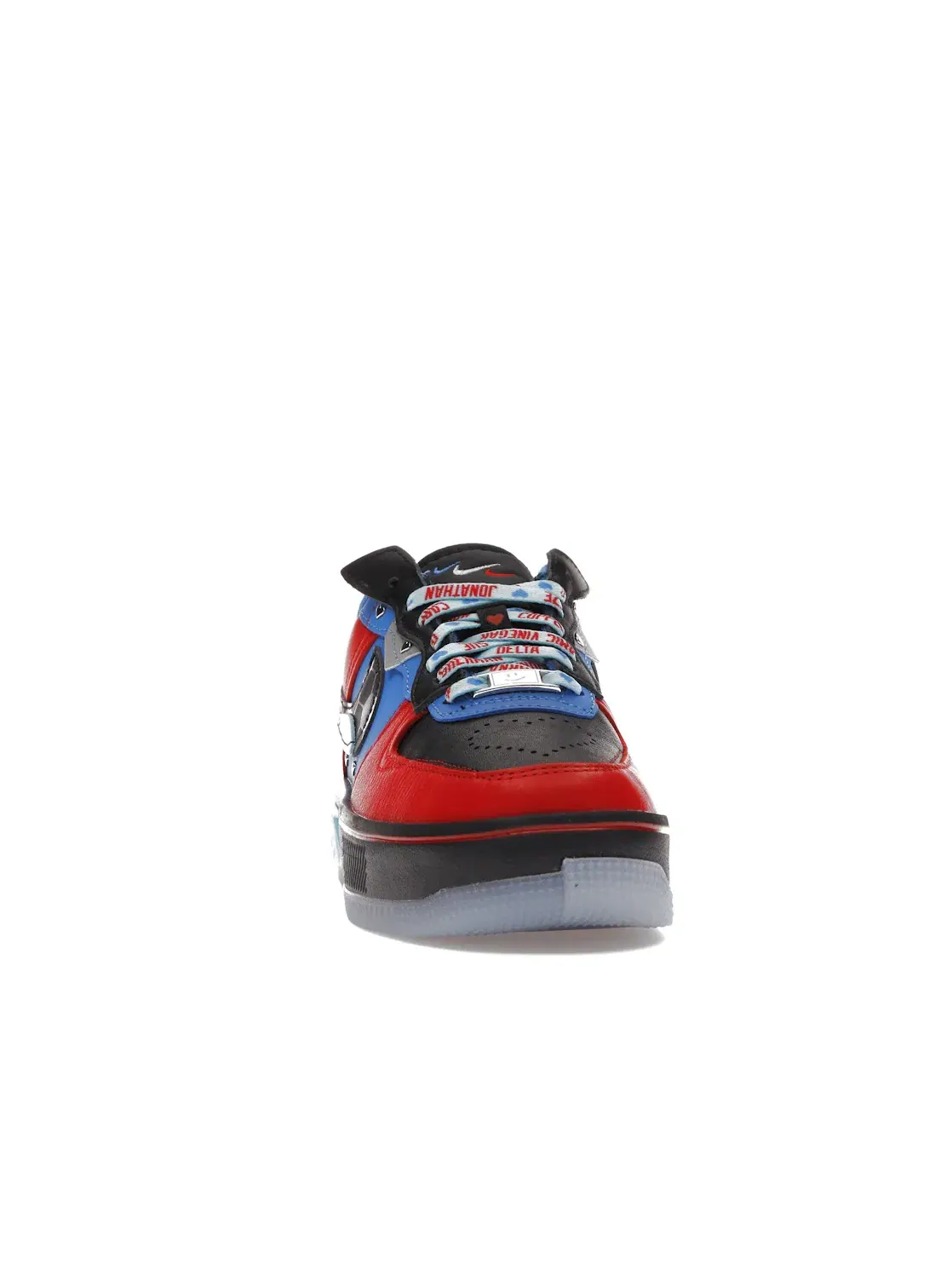 Женские кроссовки с дизайном Nike Air Force 1 Low Fontanka Doernbecher Cidni Nike — изображение 2 из 4, черный/синий/красный