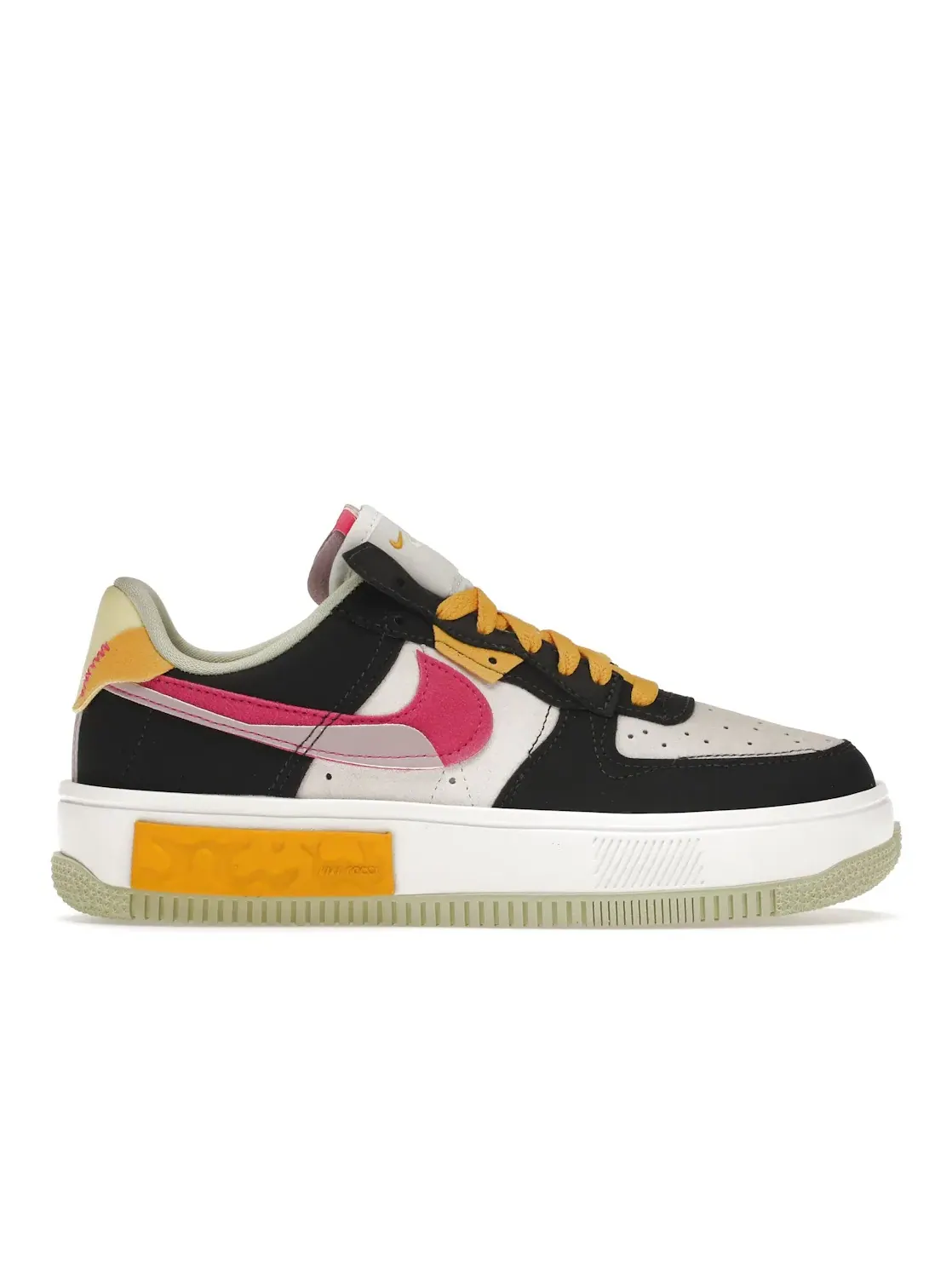Женские кроссовки с принтом Nike Air Force 1 Low Fontanka — изображение 1 из 4, черный/розовый-белый