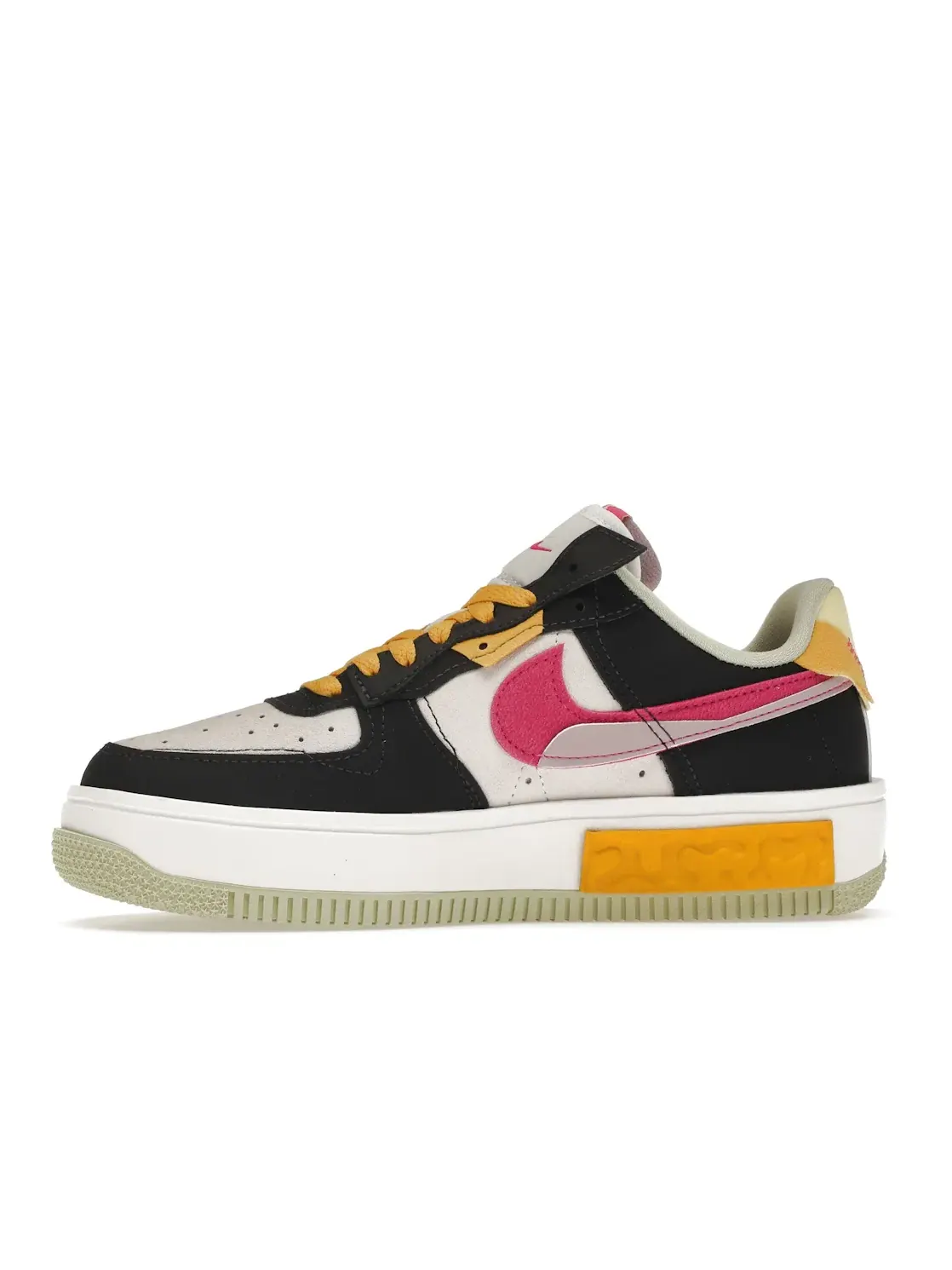 Женские кроссовки с принтом Nike Air Force 1 Low Fontanka — изображение 3 из 4, черный/розовый-белый