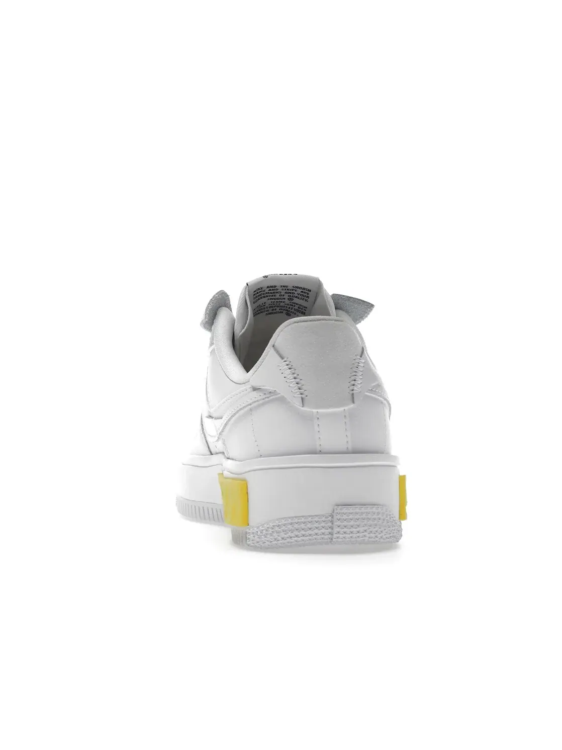 Женские кроссовки с перфорацией Nike Air Force 1 Low Fontanka — изображение 4 из 4, белый//желтый/белый
