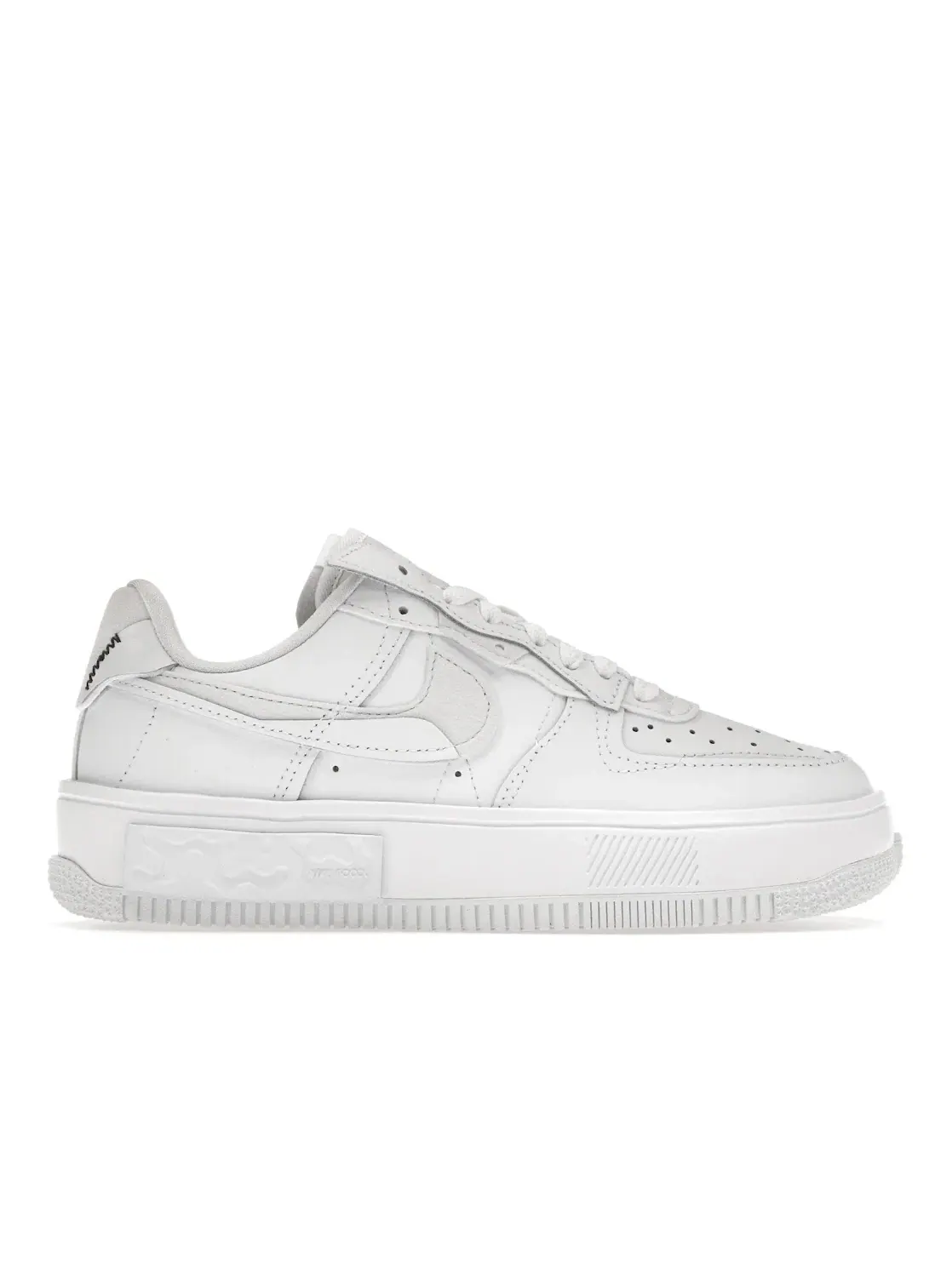 Женские кроссовки с цветной вставкой Nike Air Force 1 Low Fontanka — изображение 1 из 4, белый/белый/белый/белый