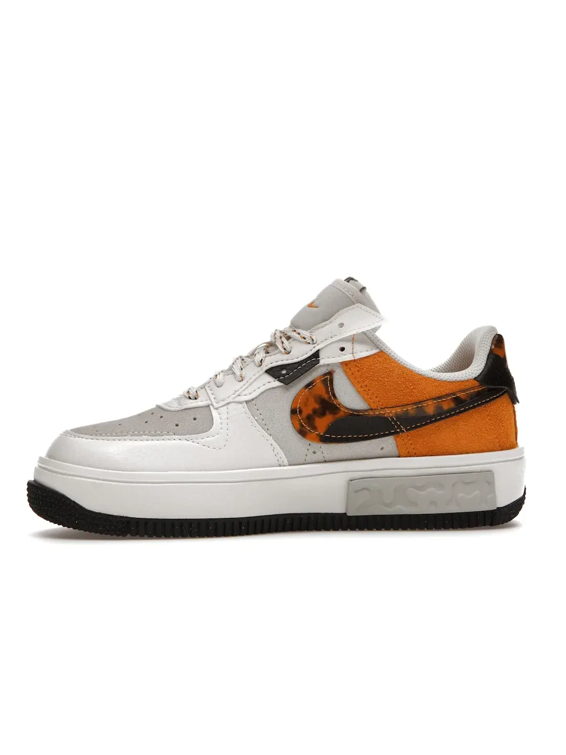 Женские кроссовки Lifestyle Nike Air Force 1 Low Fontanka — изображение 3 из 4, серый/оранжевый