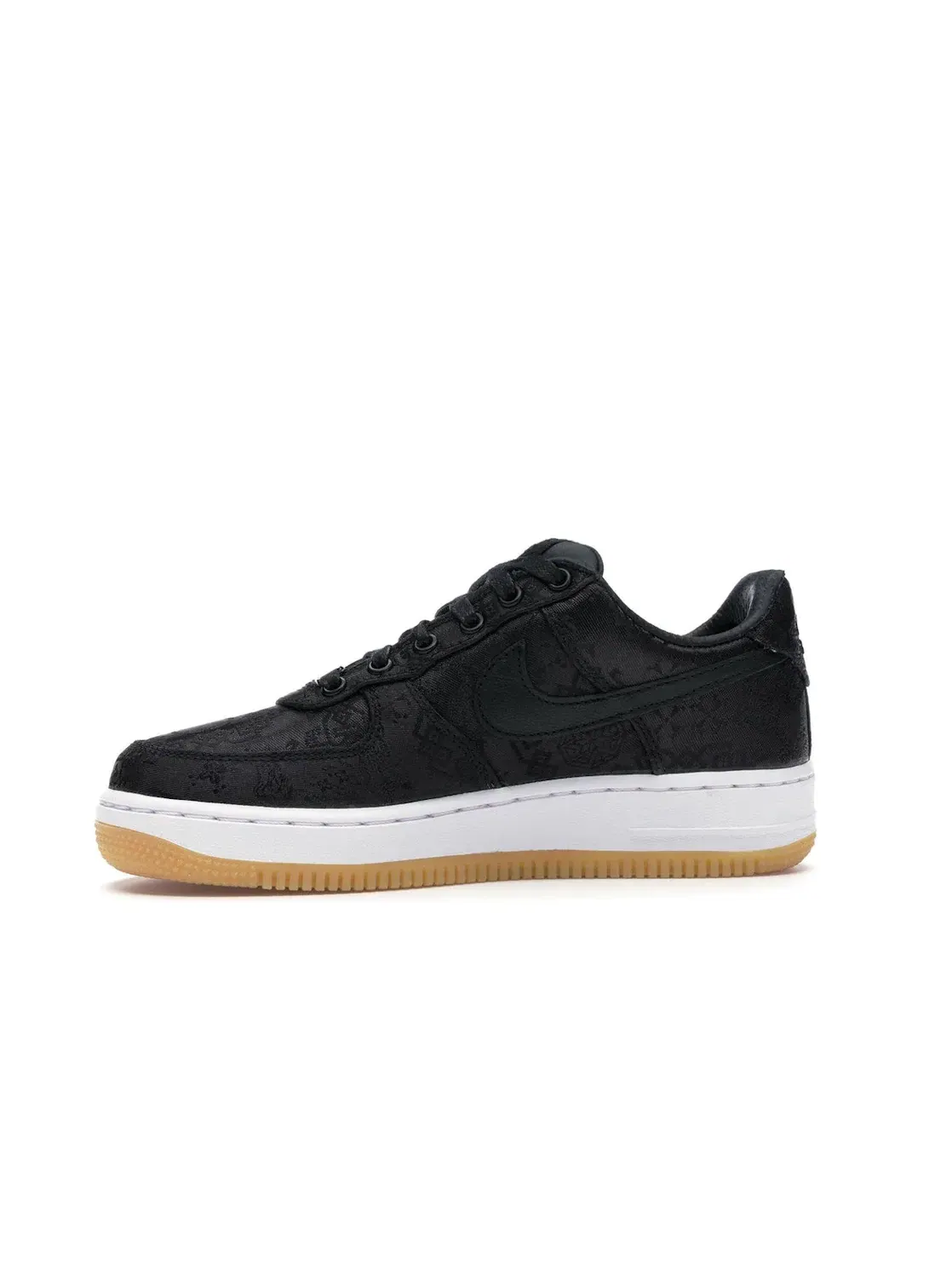 Мужские кроссовки с принтом Nike Air Force 1 Low Fragment x CLOT — изображение 3 из 4, черный/красный-белый