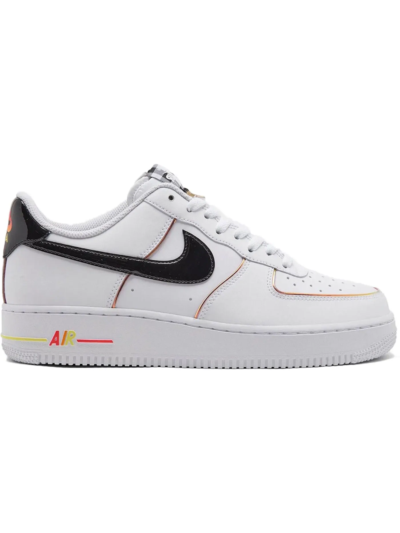 Мужские кроссовки Lifestyle Nike Air Force 1 Low — изображение 1 из 1, белый/черный-яркий