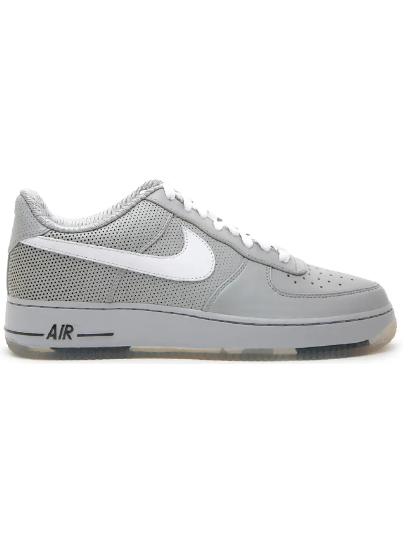 Мужские кроссовки Lifestyle Nike Air Force 1 Low — изображение 1 из 1, серебристый/белый-черный