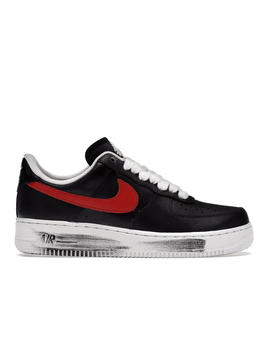 Мужские кроссовки с принтом Nike Air Force 1 Low G-Dragon Peaceminusone Para-Noise — изображение 1 из 4, черный/красный-белый