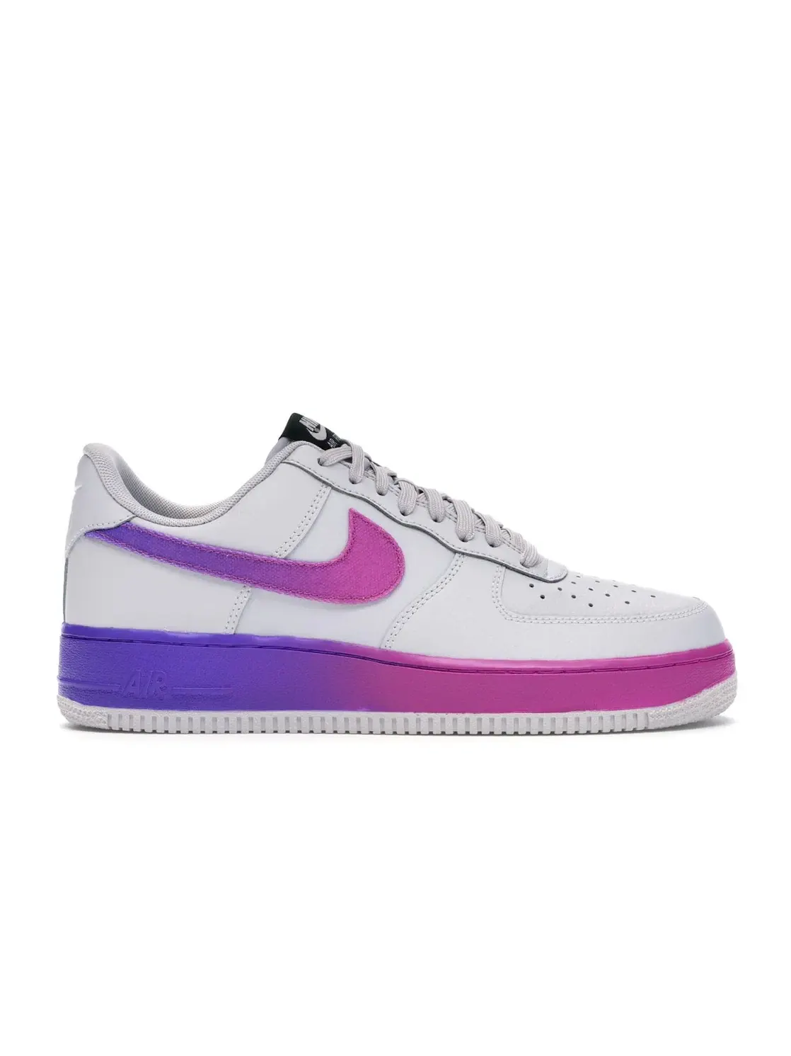 Мужские кроссовки с градиентом Nike Air Force 1 Low — изображение 1 из 4, серый/--черный