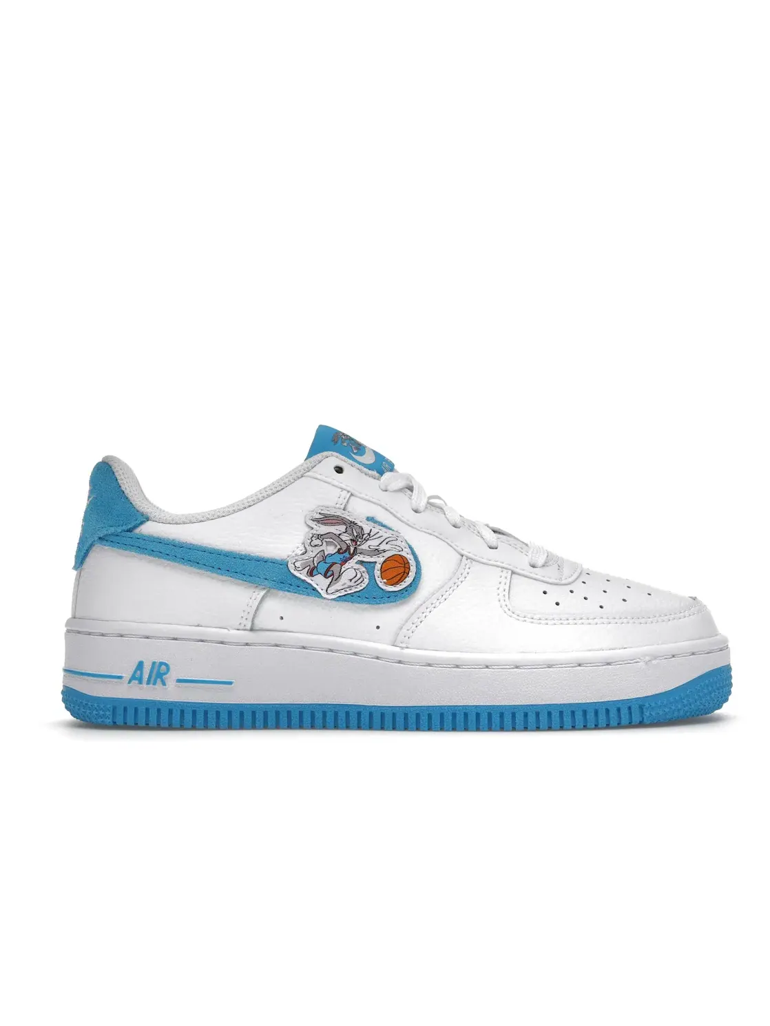 Детские кроссовки с принтом Air Force 1 Low Hare Bugs and Lola Bunny Nike — изображение 1 из 4