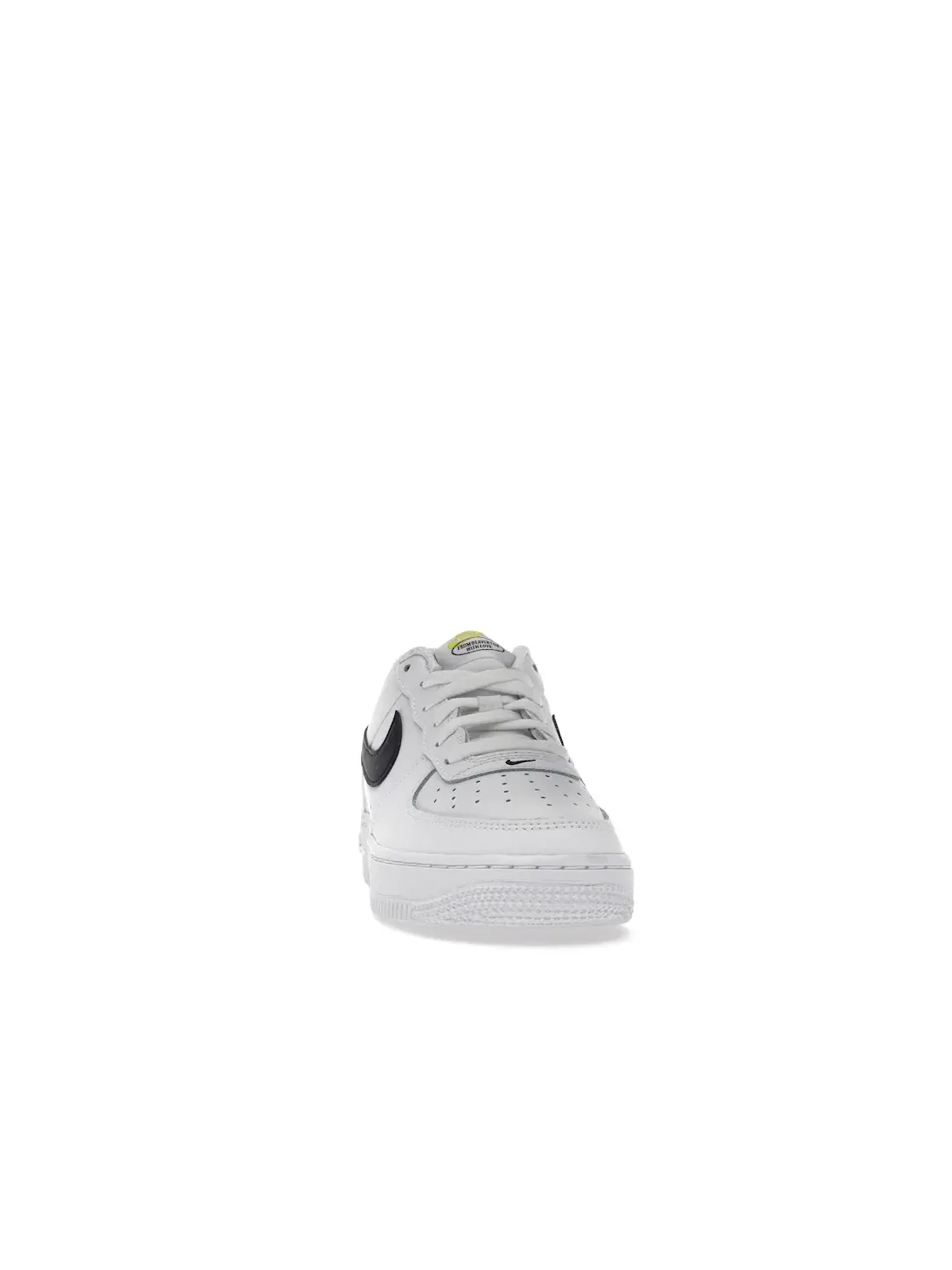 Детские кроссовки Lifestyle Nike Air Force 1 Low — изображение 2 из 4, белый/черный/желтый