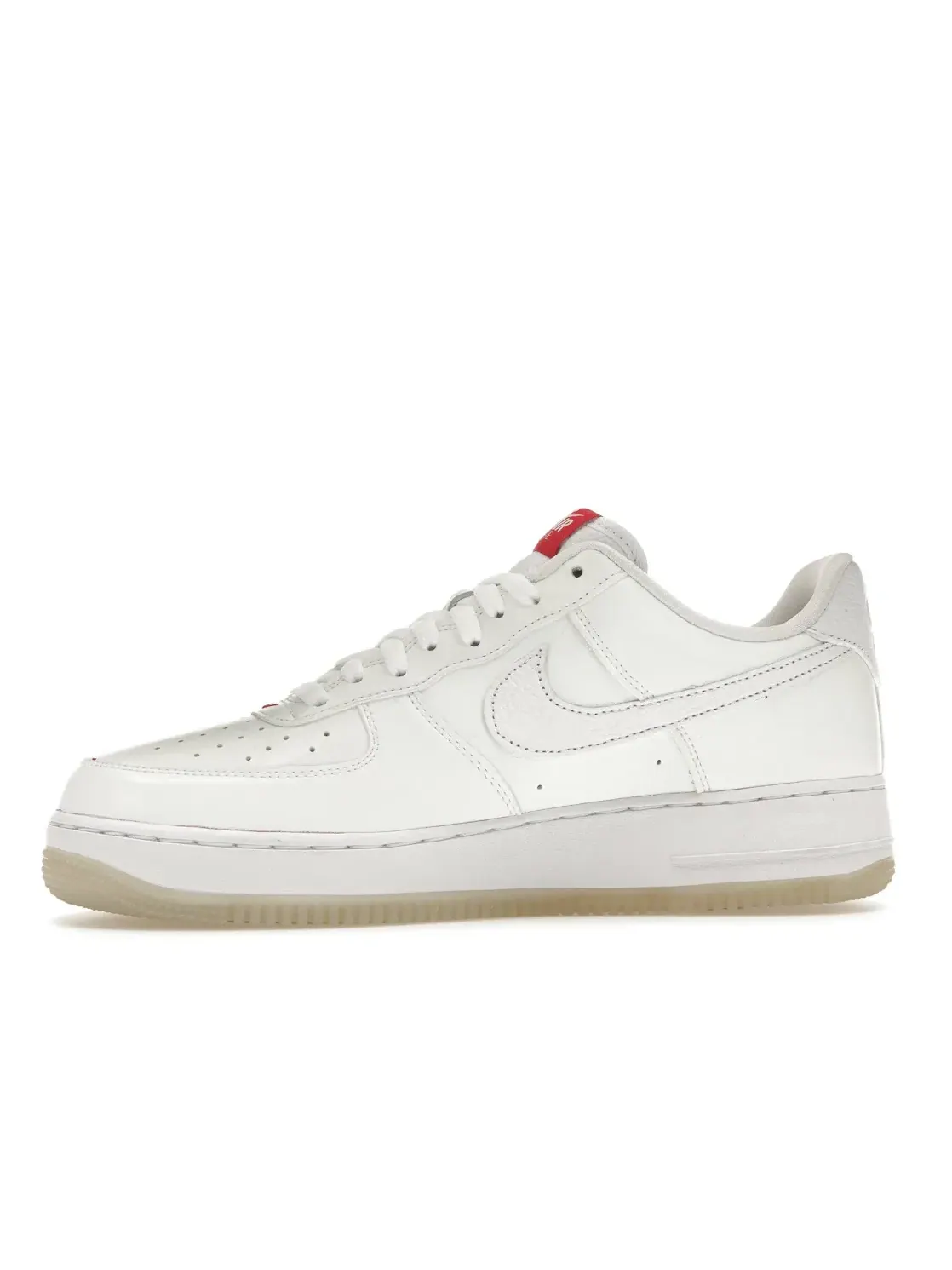 Мужские кроссовки с принтом Nike Air Force 1 Low — изображение 3 из 4, белый/белый-красный
