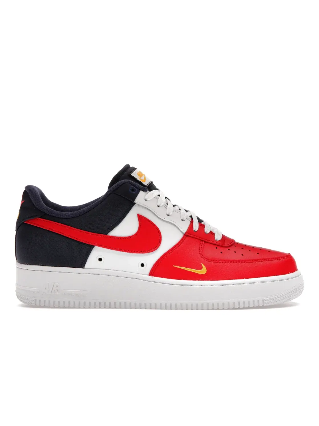 Мужские кроссовки lifestyle Nike Air Force 1 Low — изображение 1 из 4, белый-красный